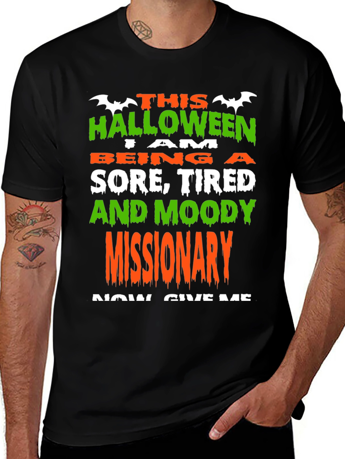 Funny Halloween Missionary T-Shirt