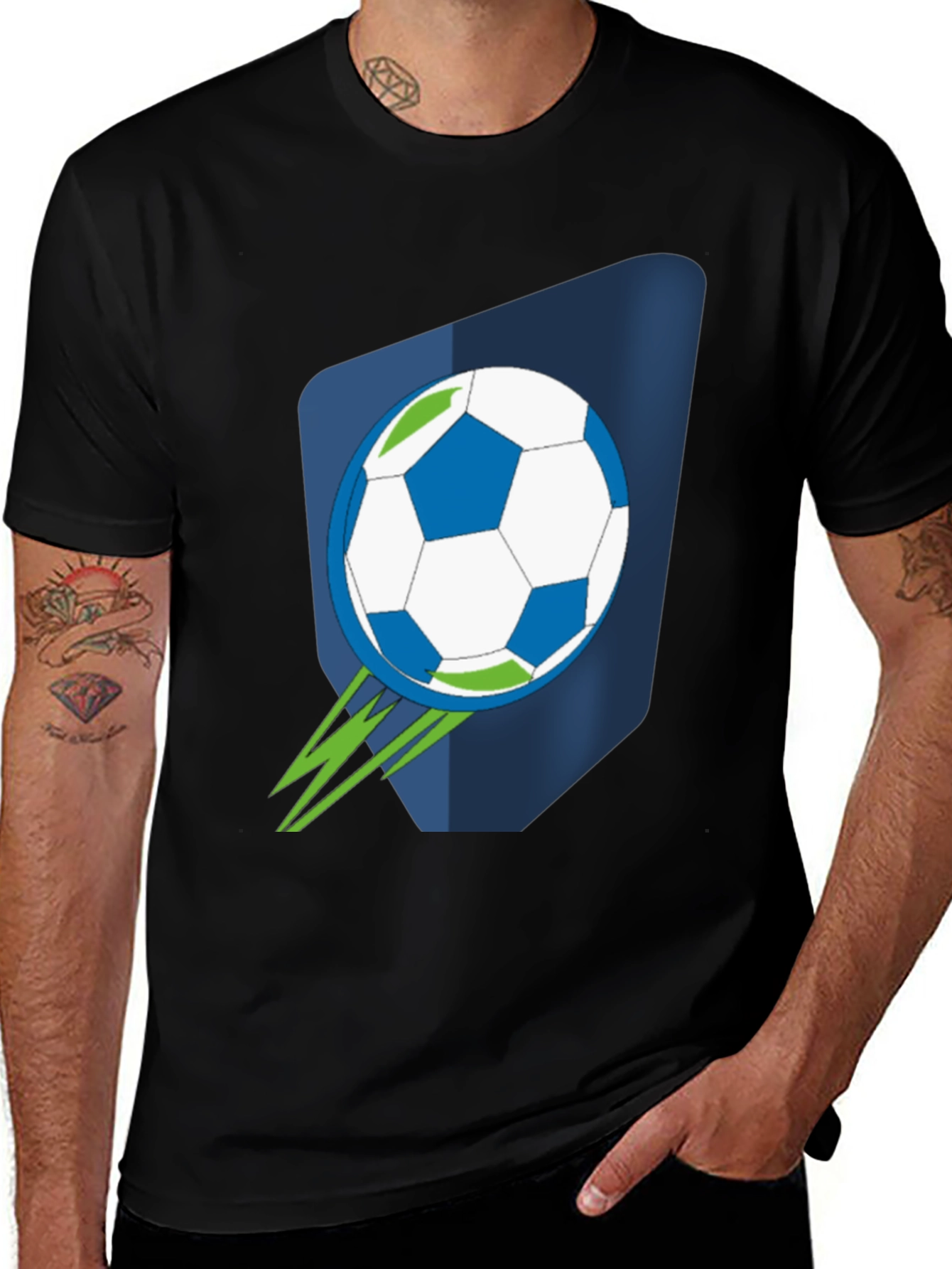 Variant 16 of Soccer Blast Graphic T-Shirt