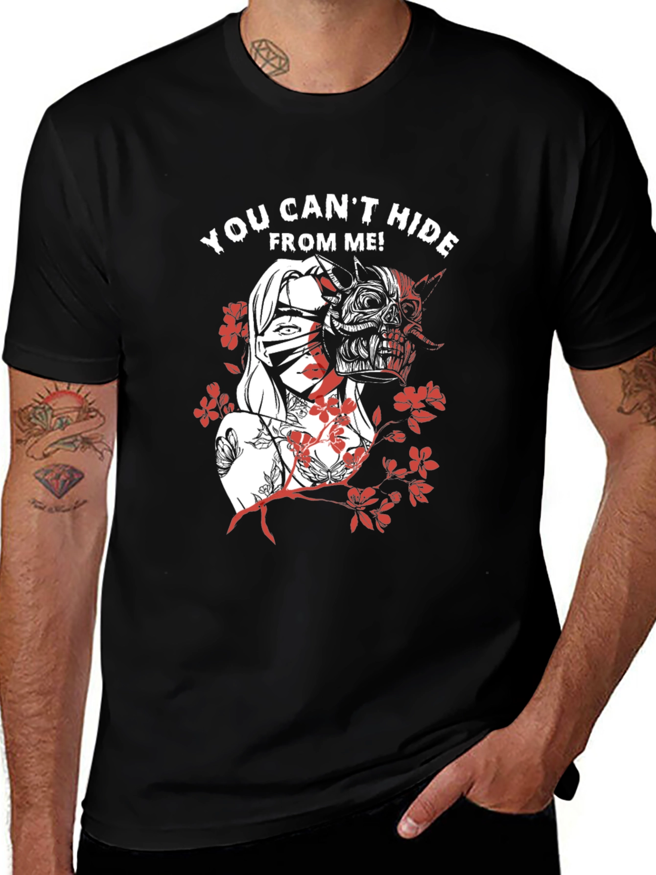 Variant 14 of You Can't Hide From Me Graphic Tee