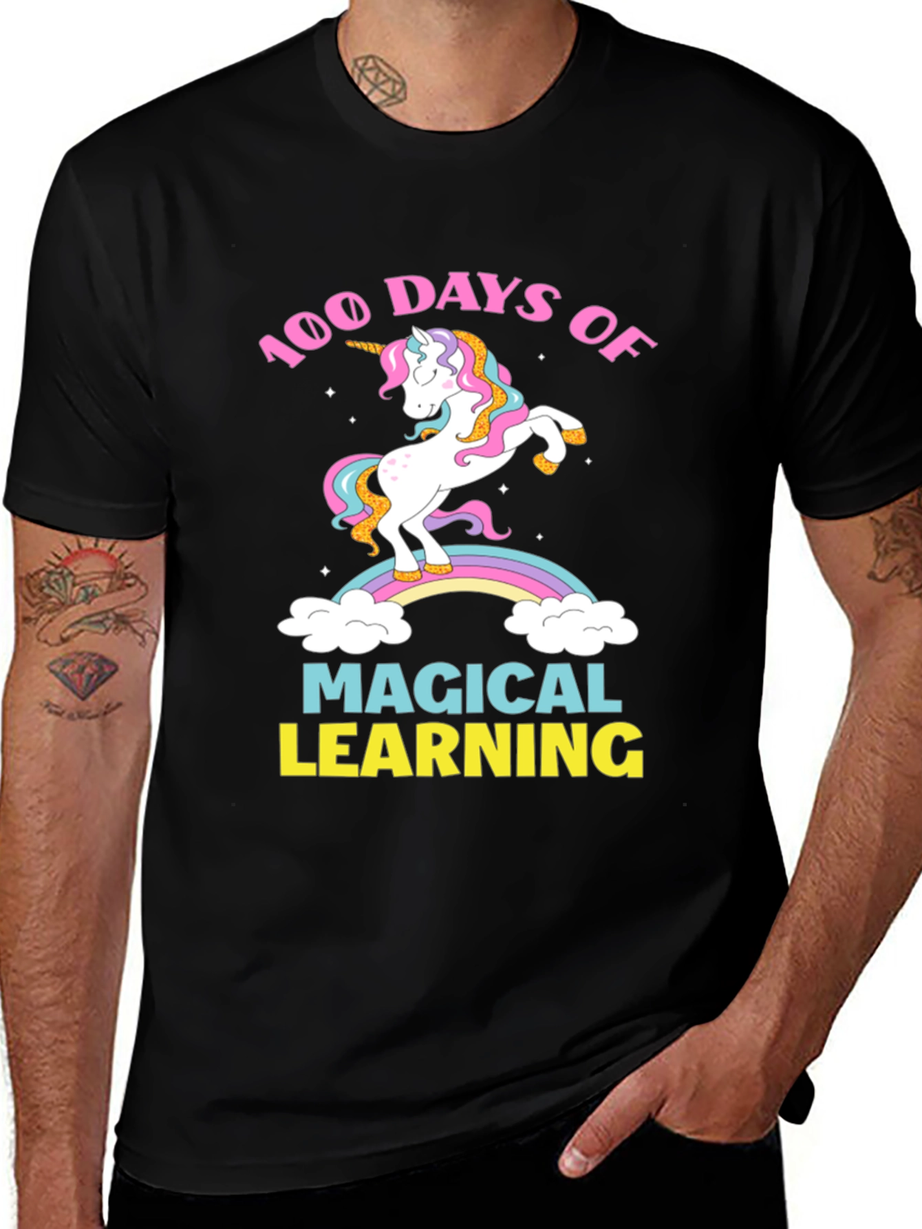 100 Days of Magical Learning T-Shirt