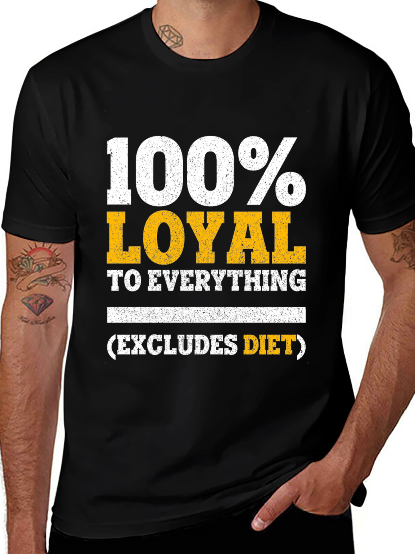 Variant 25 of Loyal to Everything Except Diet T-Shirt