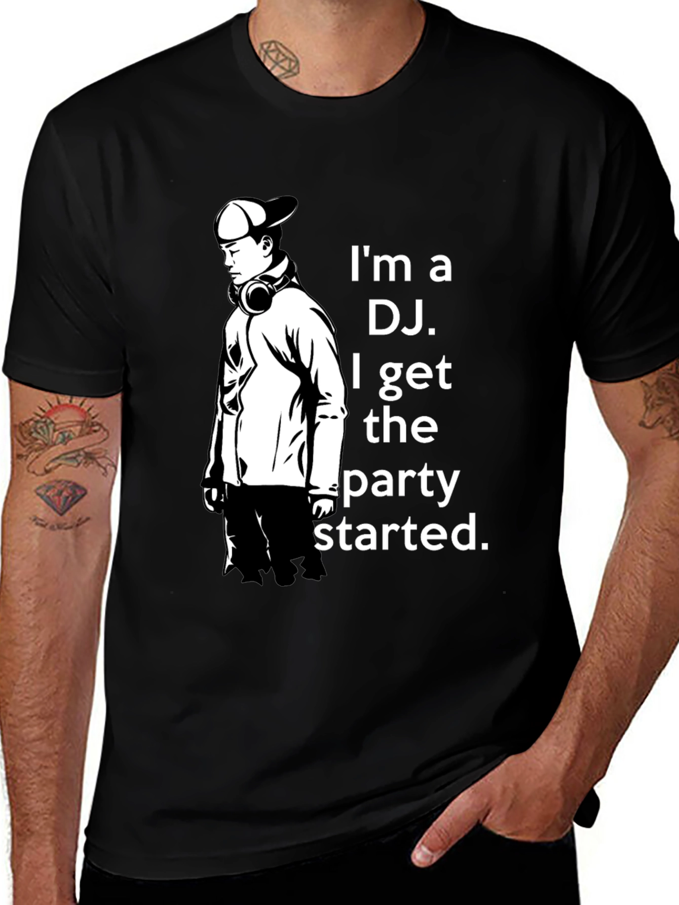 Variant 8 of DJ Graphic T-Shirt - Party Starter