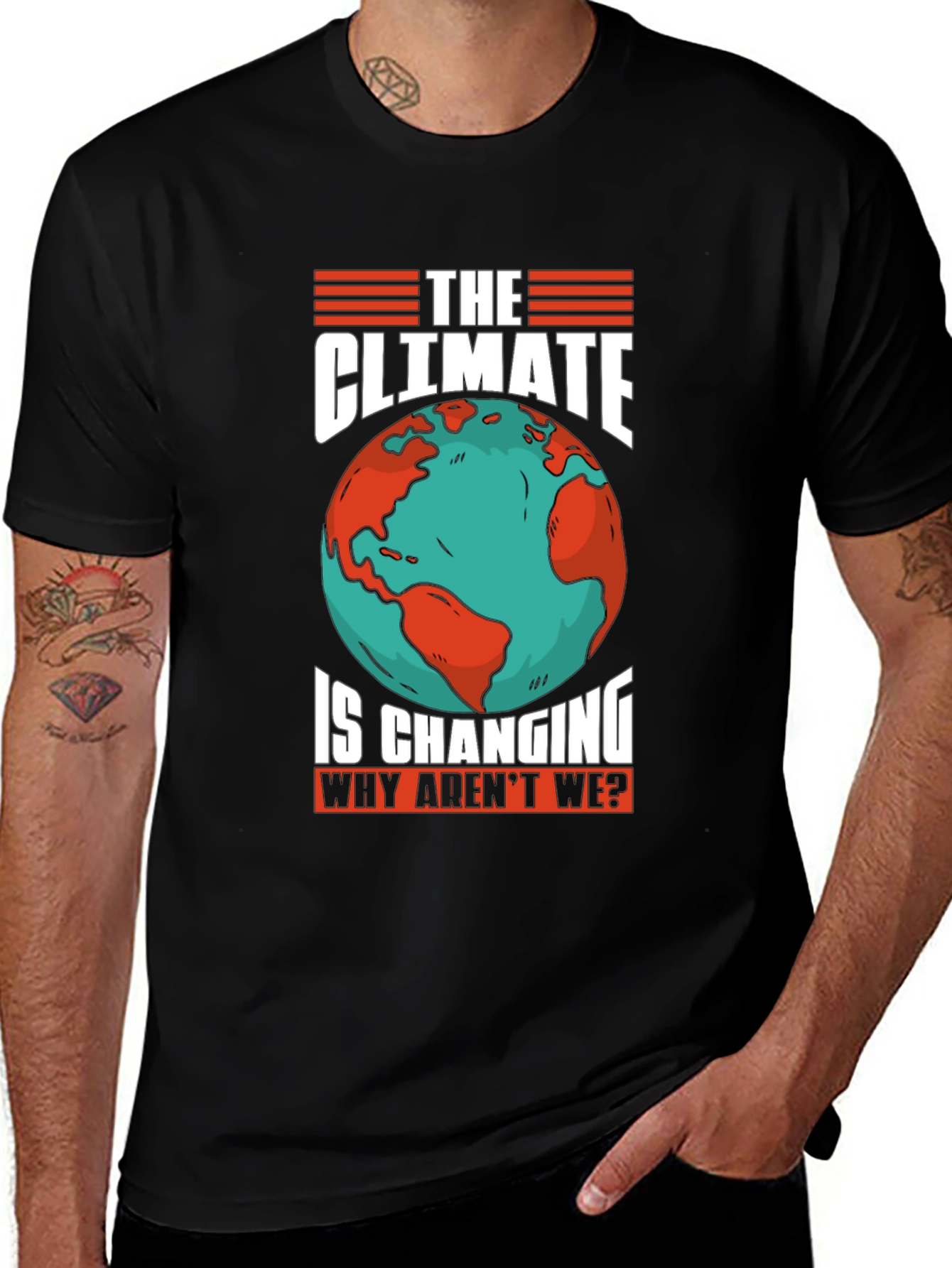 Variant 22 of Climate Change Awareness Graphic Tee