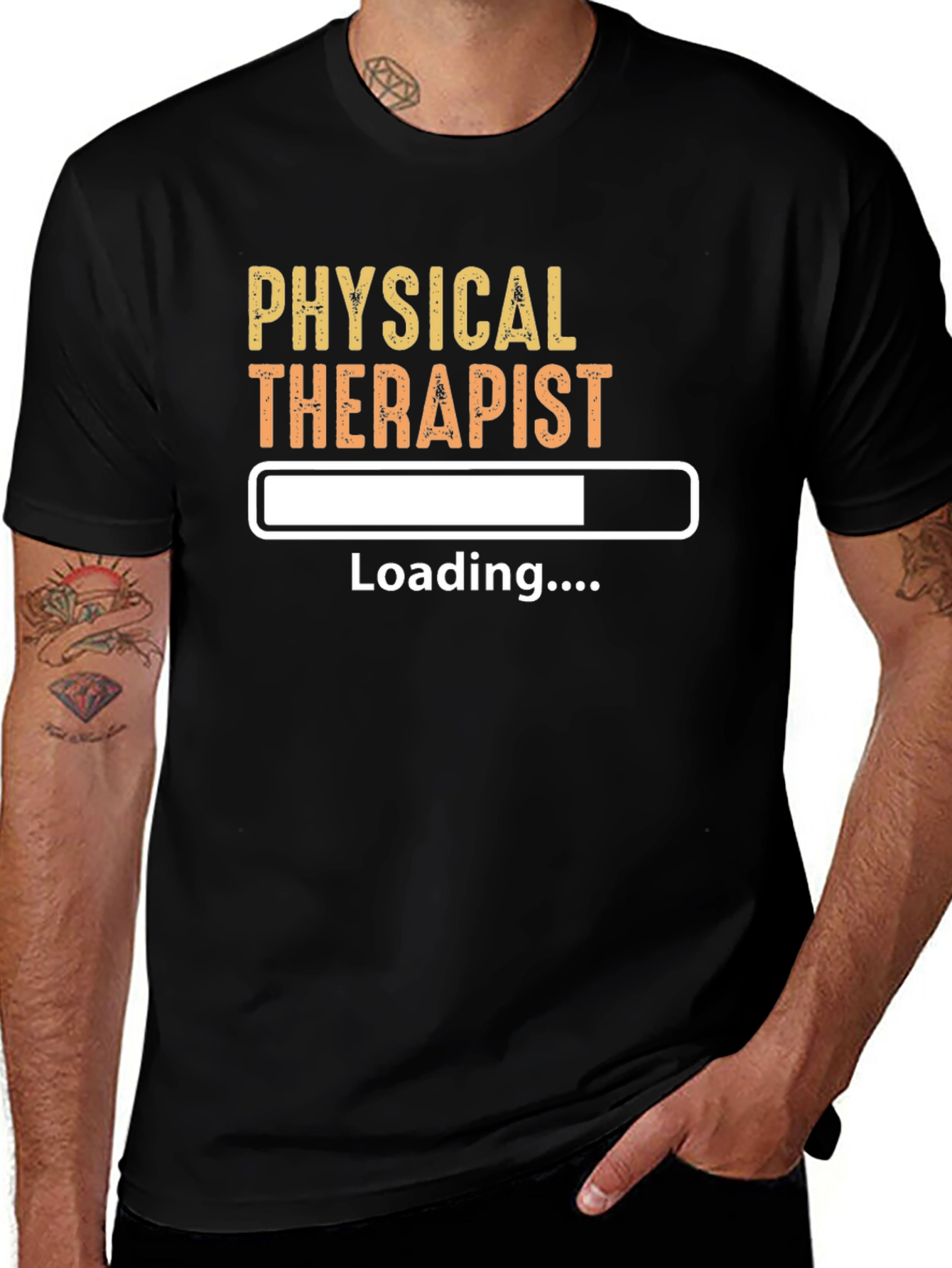 Variant 7 of Physical Therapist Loading T-Shirt