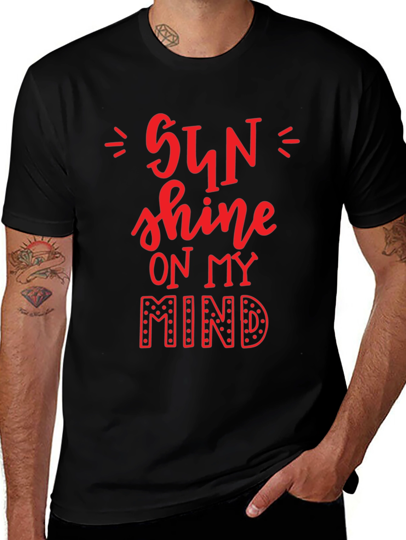 Variant 6 of Sunshine on My Mind Graphic Tee