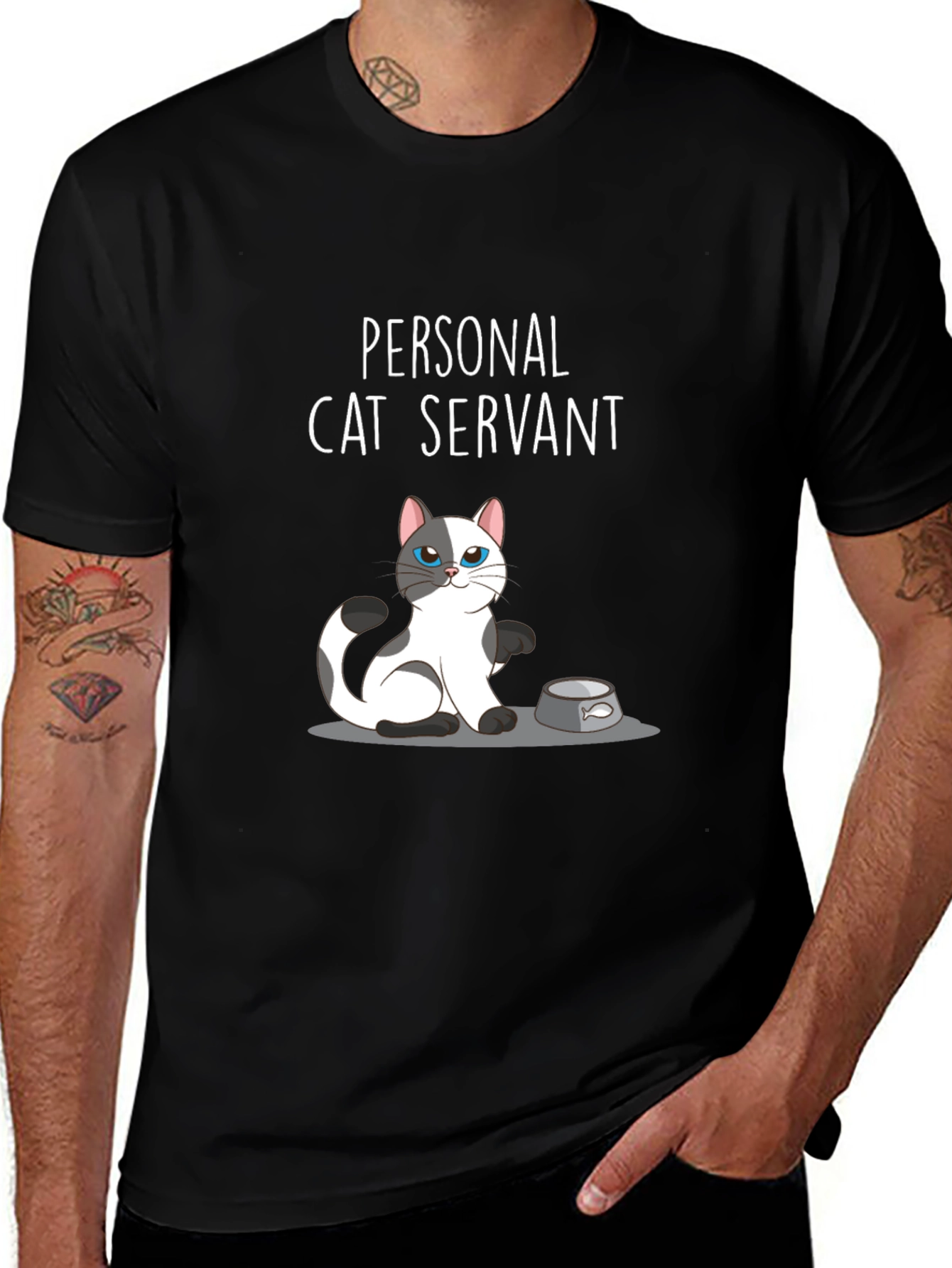 Variant 23 of Personal Cat Servant T-Shirt