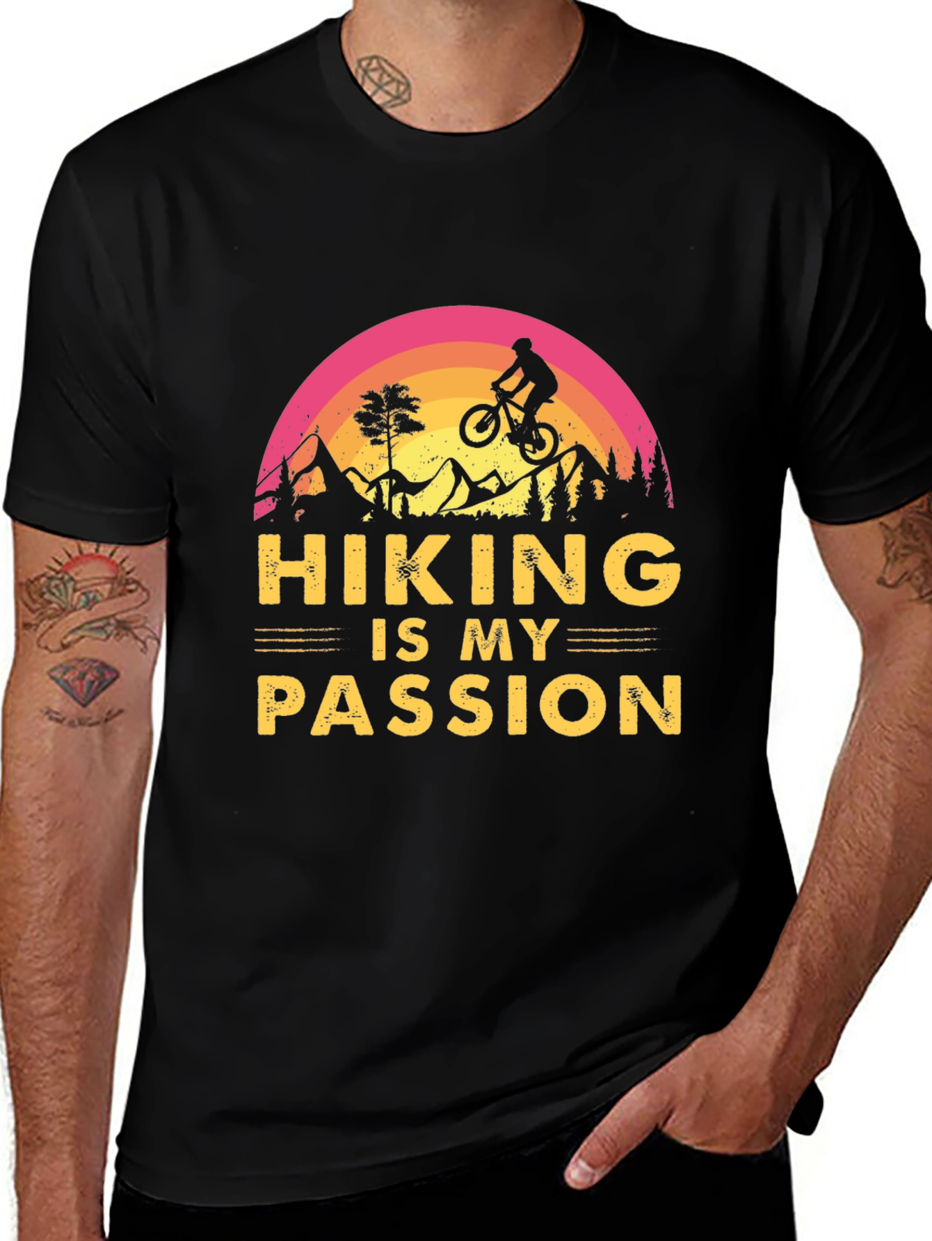 Hiking is My Passion T-Shirt - Outdoor Adventure Tee