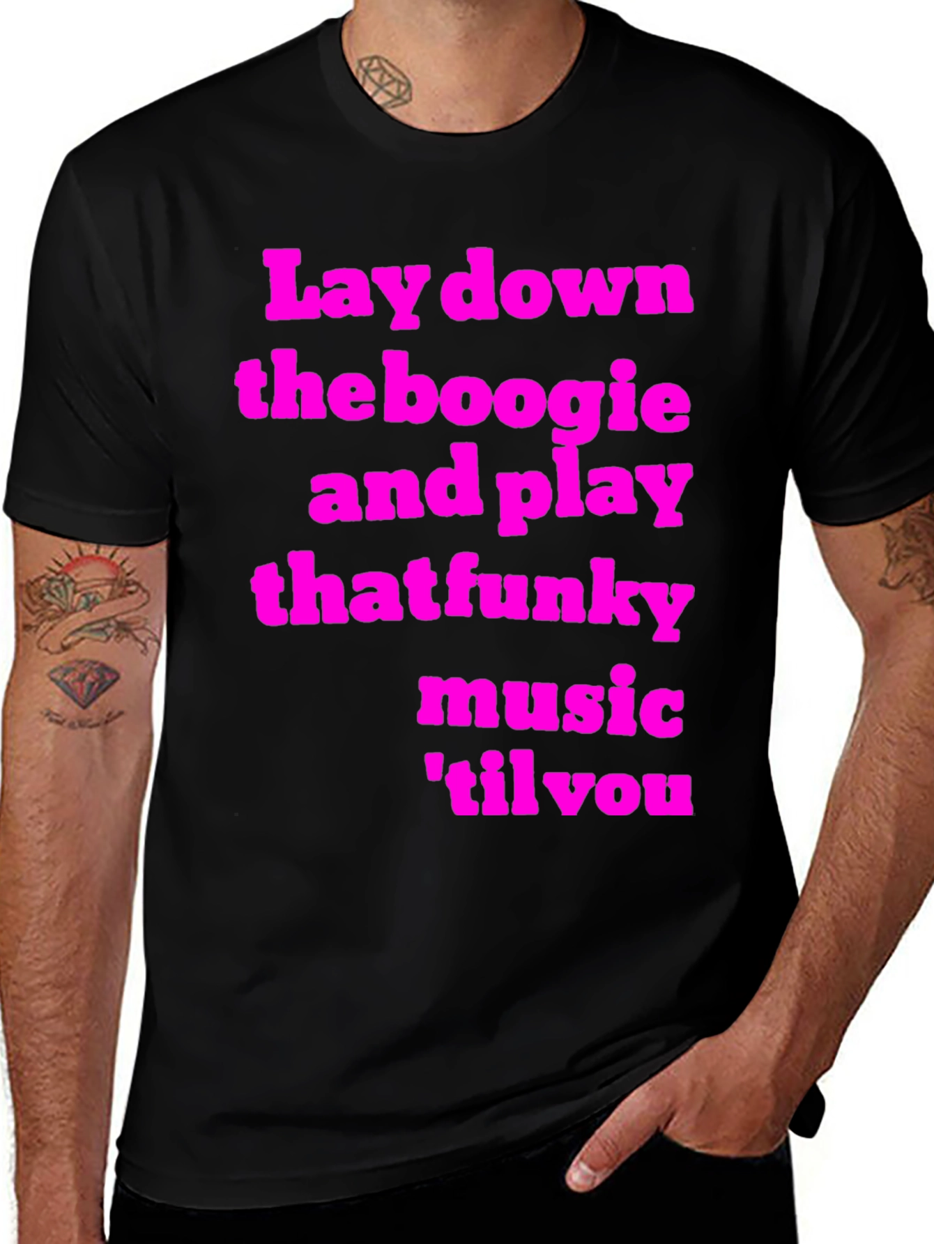Variant 2 of Lay Down the Boogie Funky Music T-Shirt