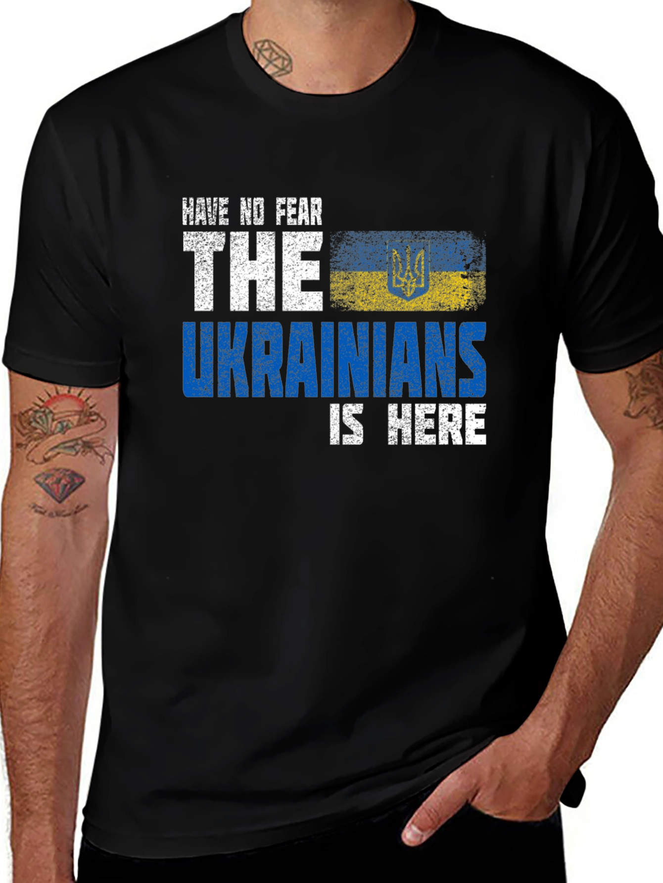 Ukraine Pride T-Shirt - Have No Fear, The Ukrainians Are Here