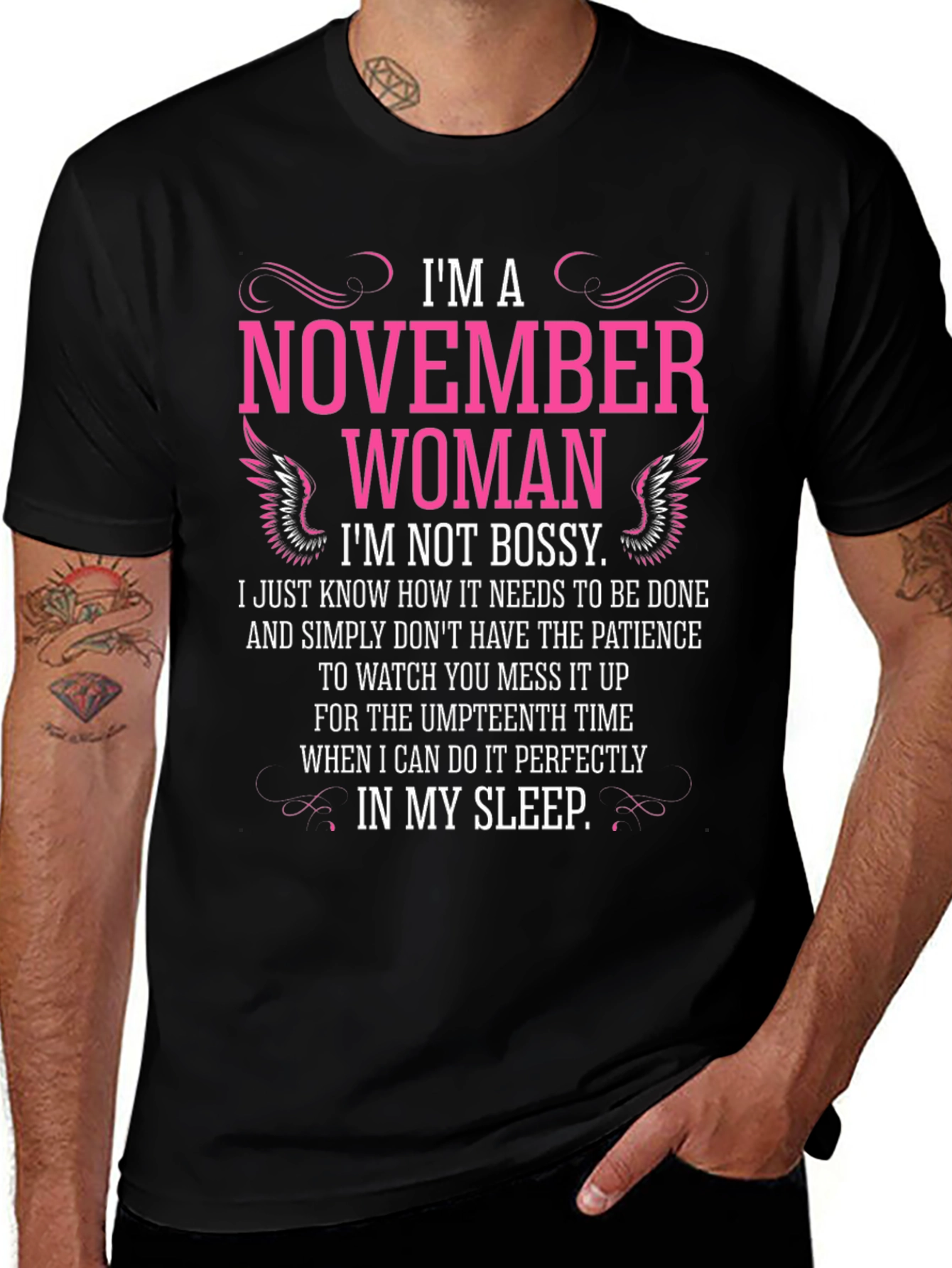 Variant 25 of November Woman Graphic T-Shirt