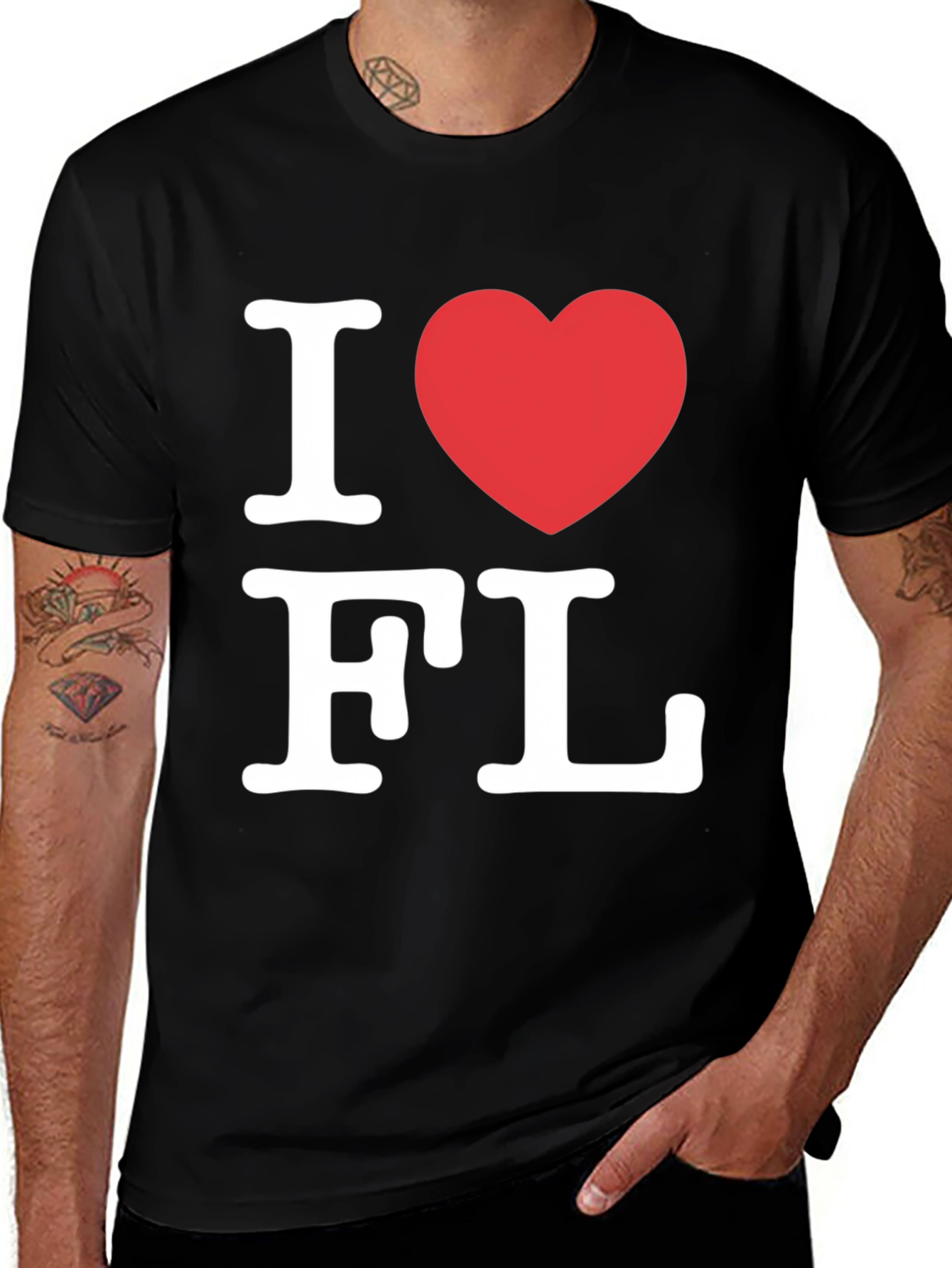 I Love Florida T-Shirt - Novelty Souvenir Tee