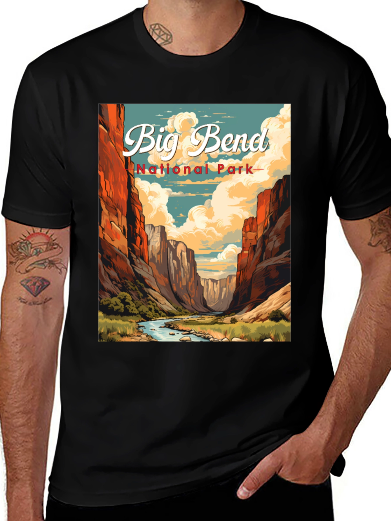 Variant 30 of Big Bend National Park Graphic Tee