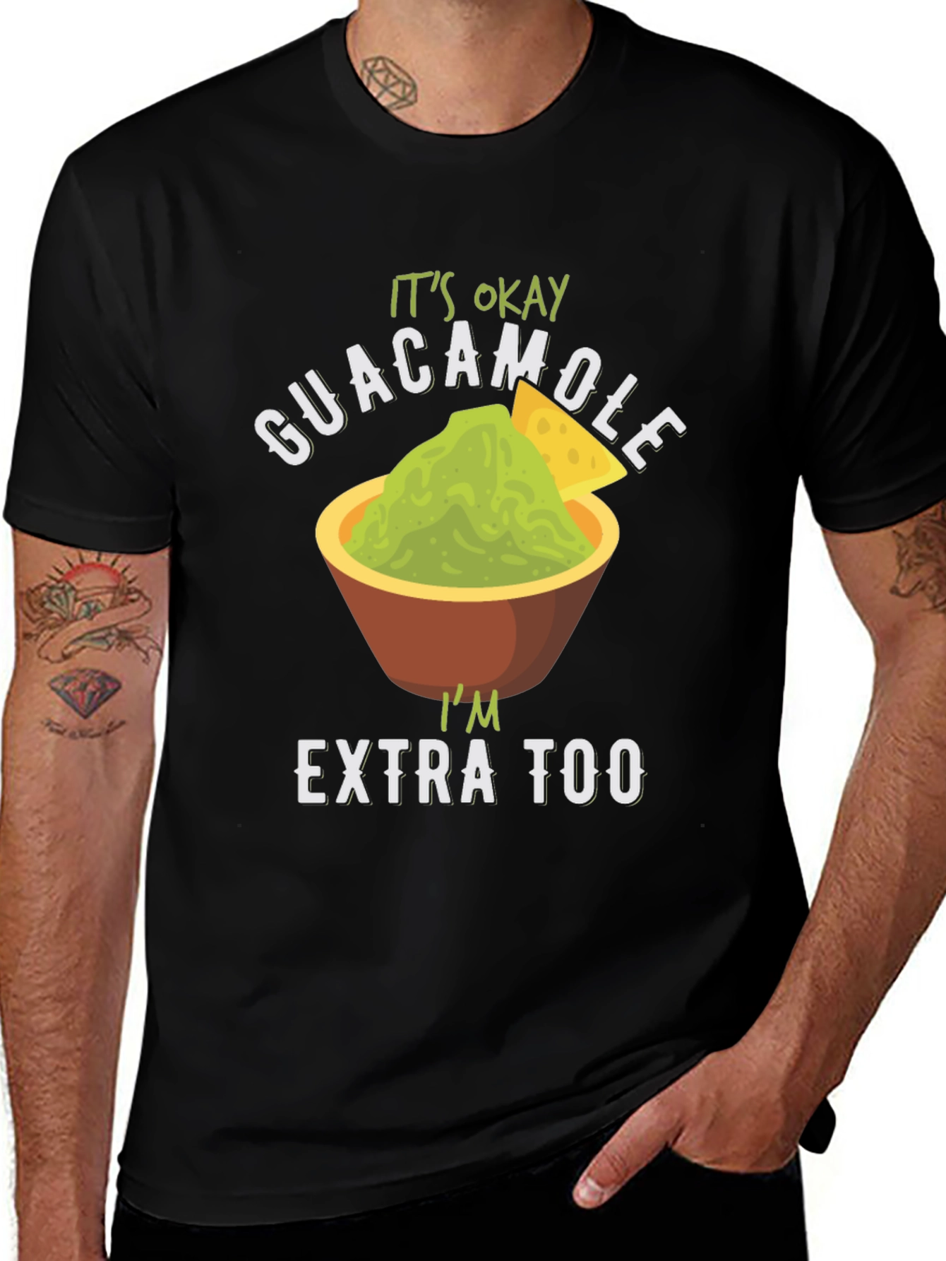 Guacamole Extra Too Graphic Tee