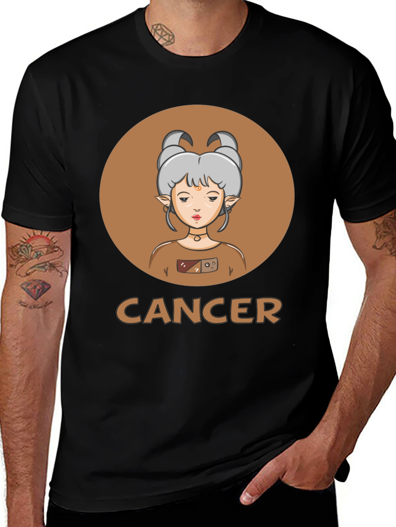 Variant 28 of Cancer Zodiac T-Shirt - Astrology Graphic Tee