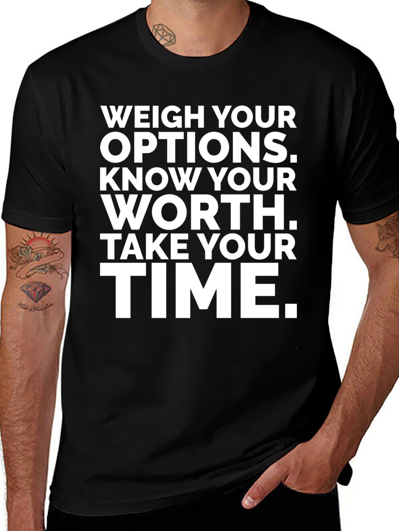 Variant 8 of Motivational Quote Graphic T-Shirt