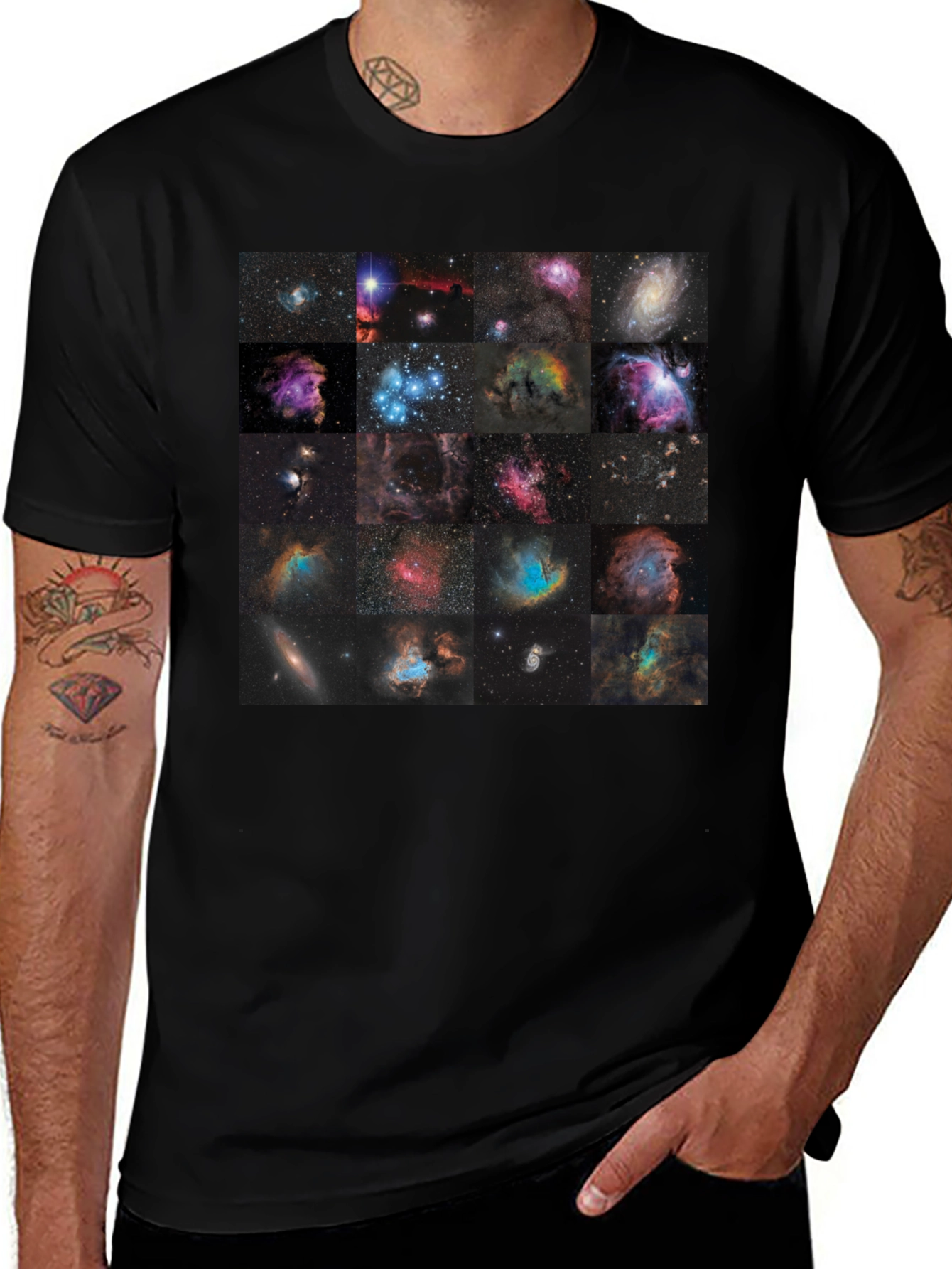 Variant 29 of Nebula Print T-Shirt
