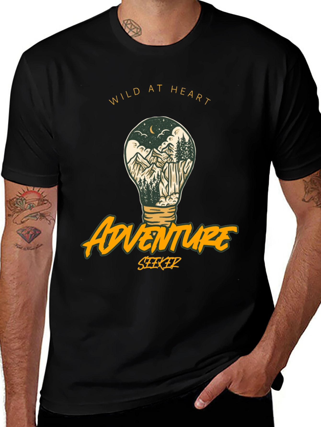 Variant 6 of Wild at Heart Adventure Seeker Graphic Tee