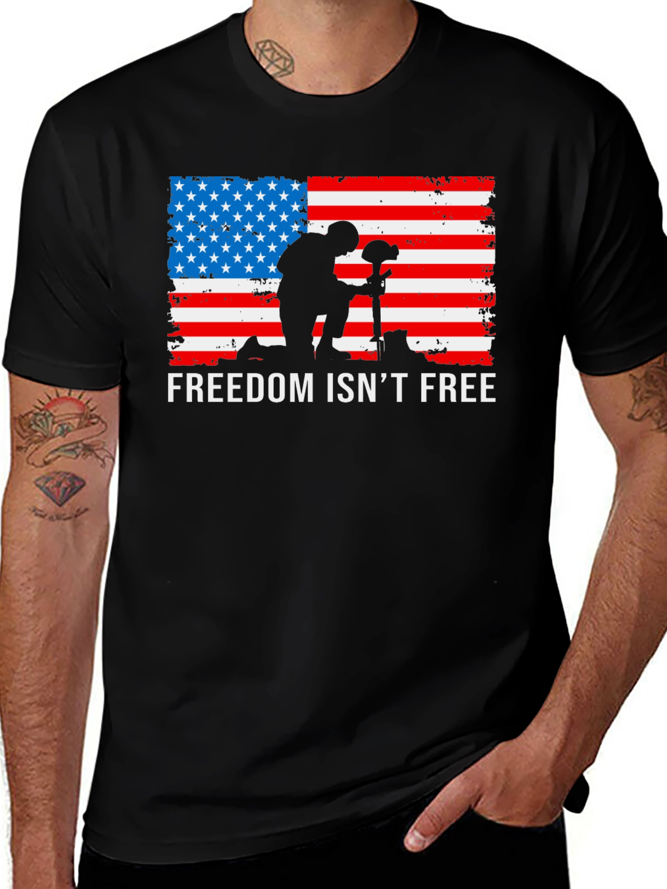 Variant 18 of Freedom Isn't Free Patriotic T-Shirt