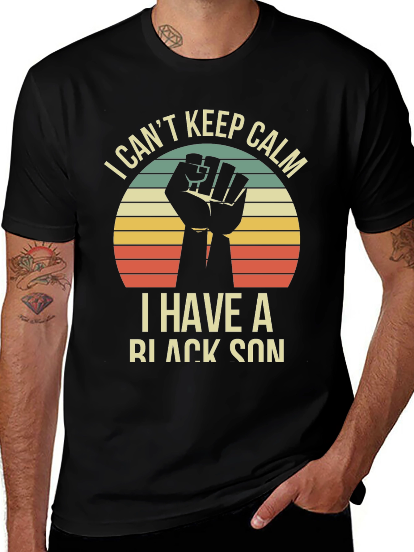 Variant 27 of I Can't Keep Calm I Have a Black Son T-Shirt