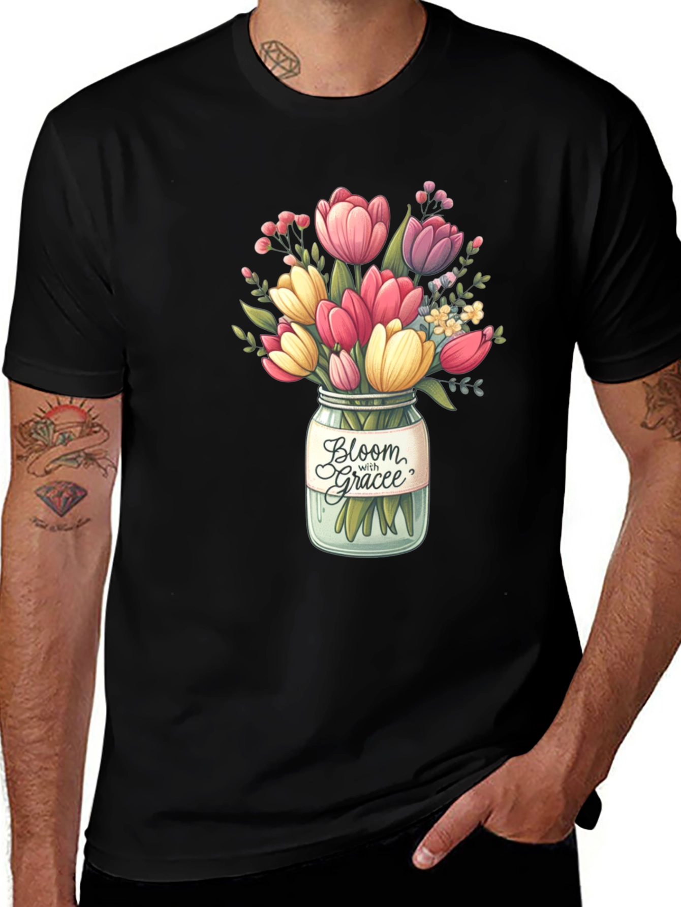 Variant 10 of Bloom with Gracee Graphic T-Shirt