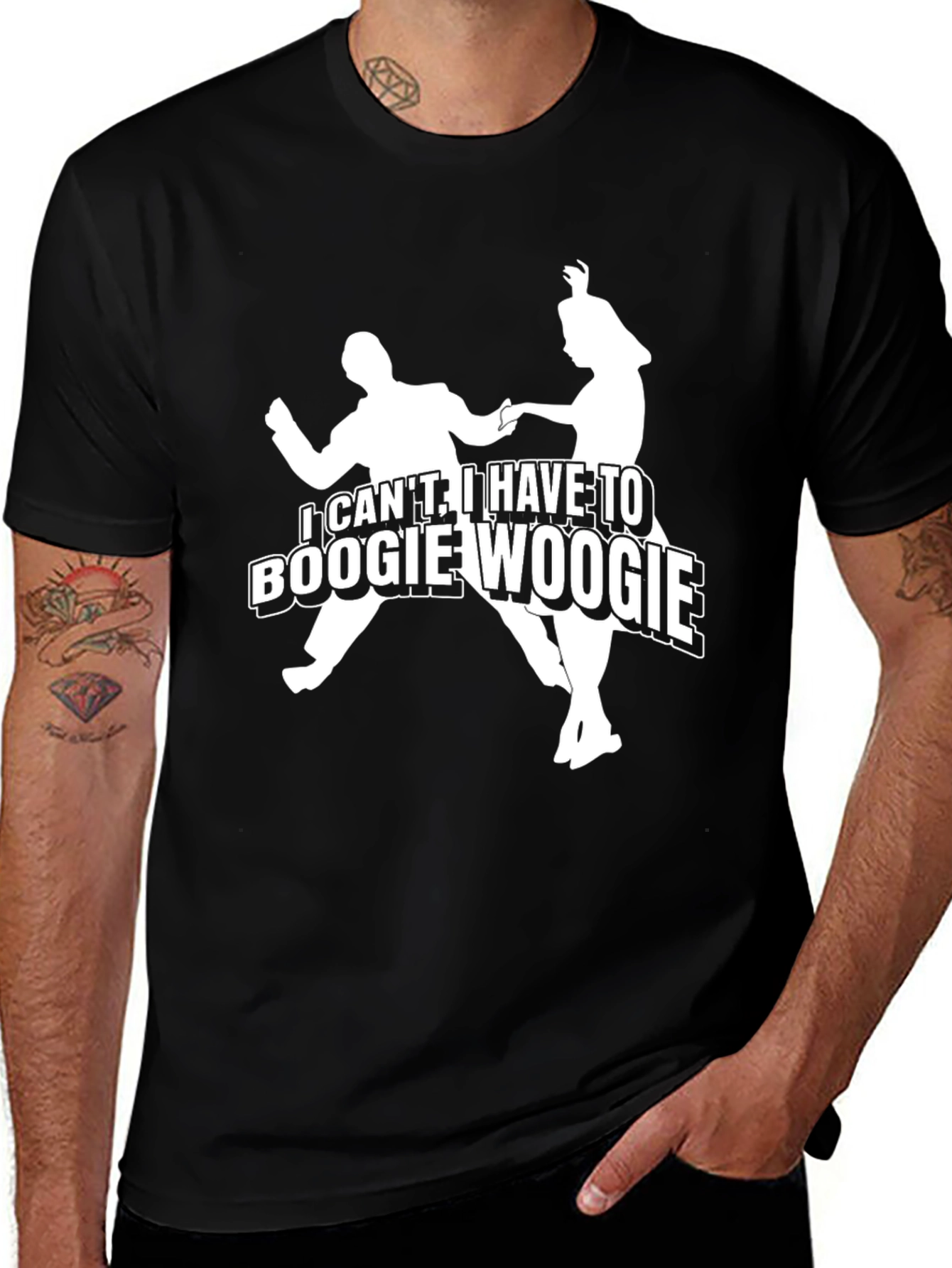 Variant 6 of Boogie Woogie Dance Graphic T-Shirt