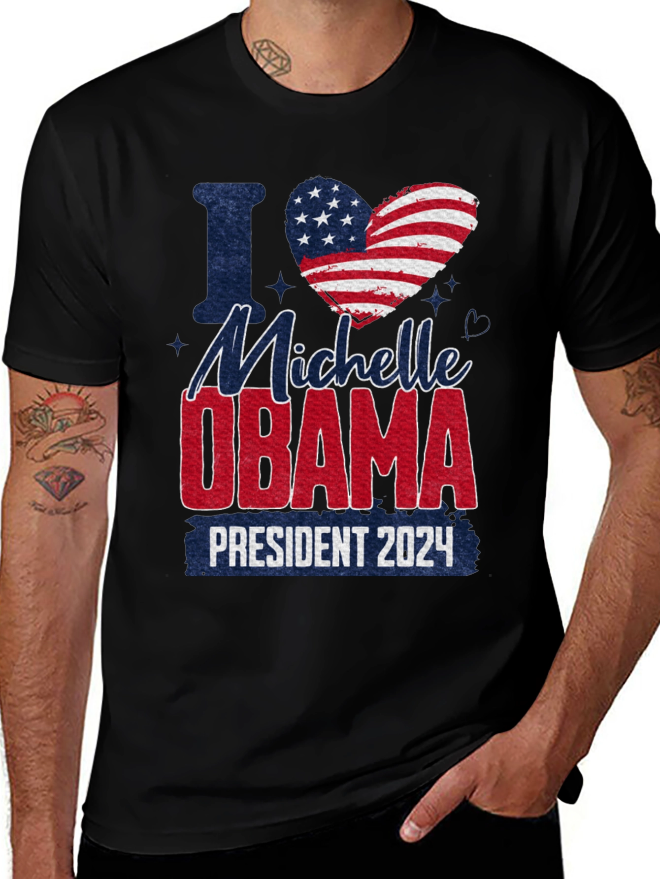 Michelle Obama President 2024 T-Shirt