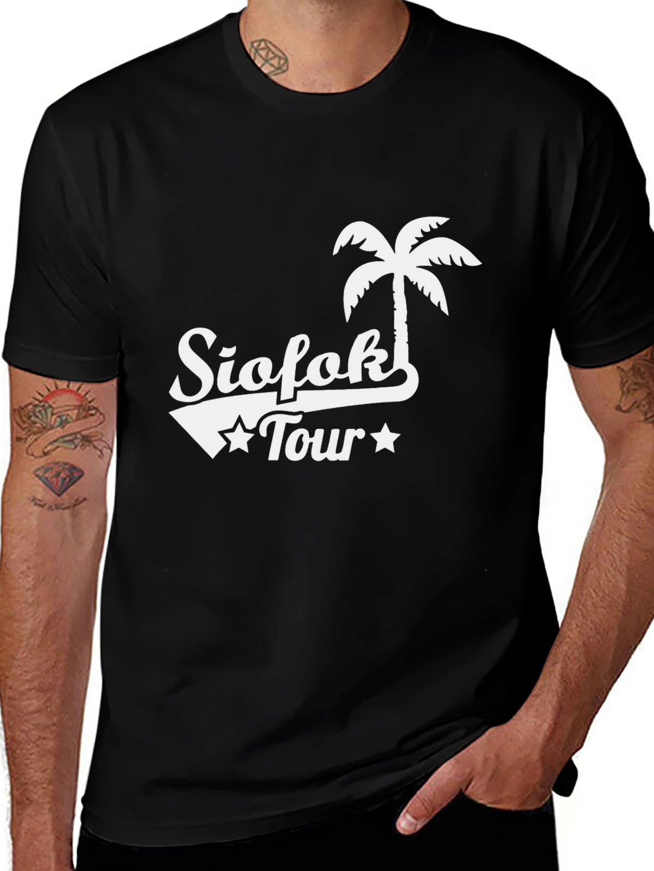 Siofok Tour Black T-Shirt