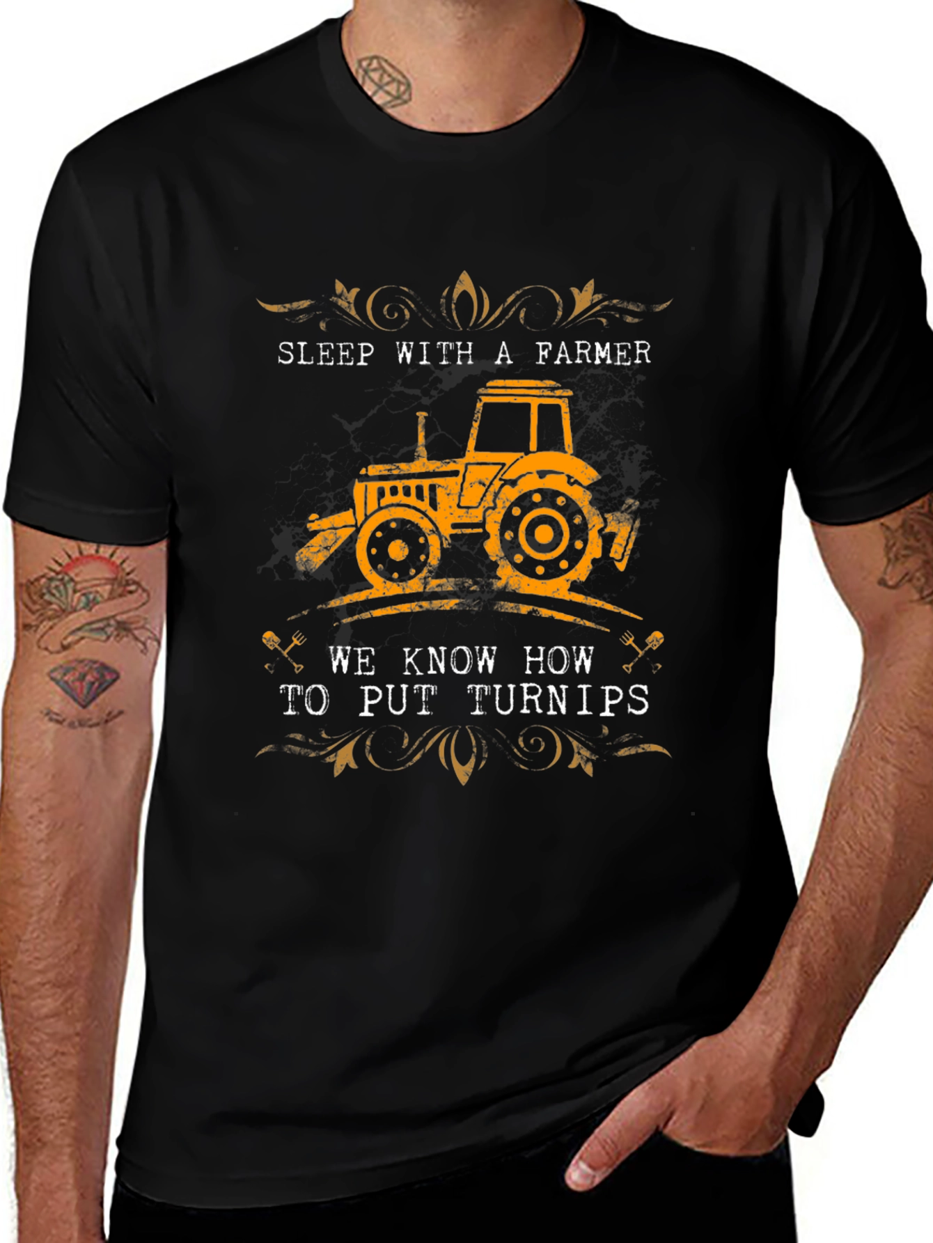 Variant 9 of Sleep With A Farmer Graphic T-Shirt