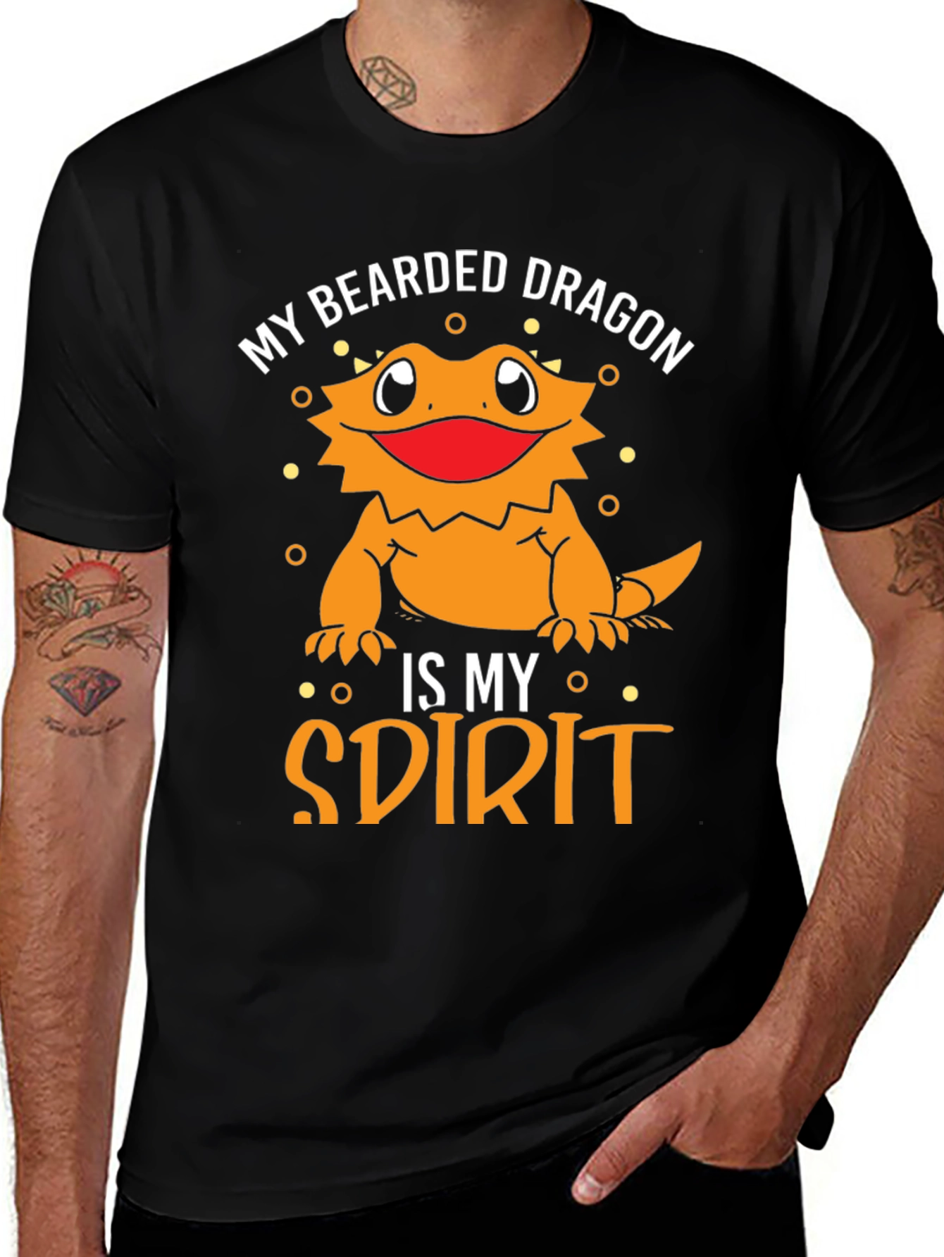 Variant 23 of Bearded Dragon Spirit Animal T-Shirt