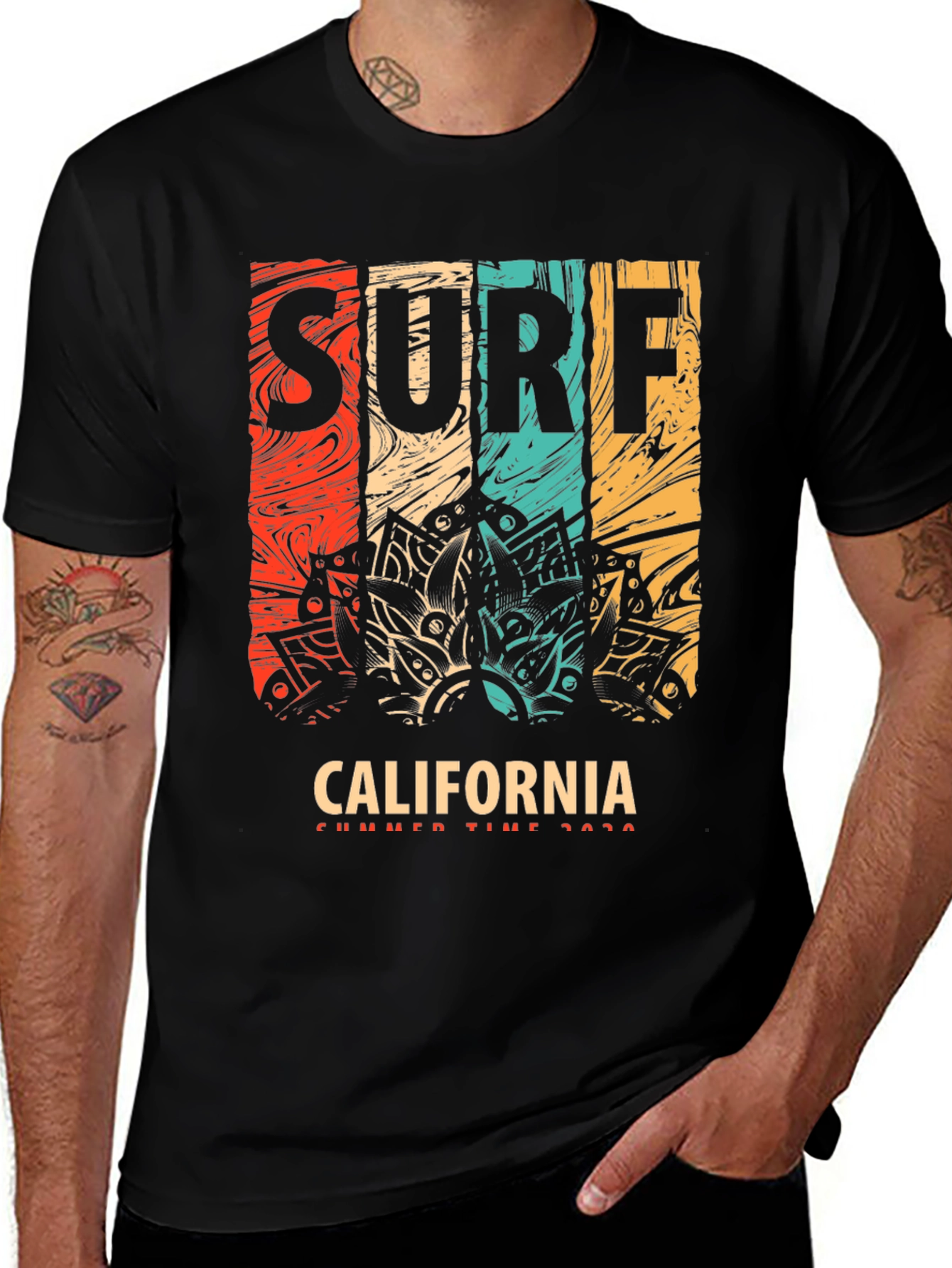 Surf California Graphic T-Shirt