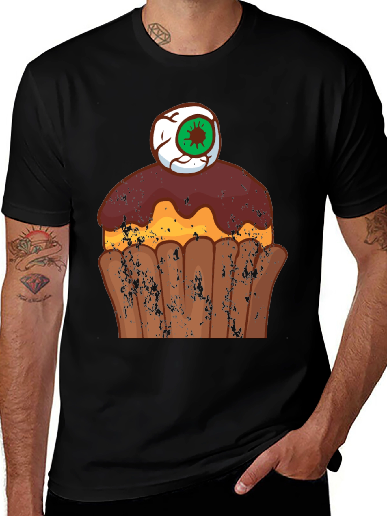 Variant 16 of Eyeball Cupcake Graphic Tee