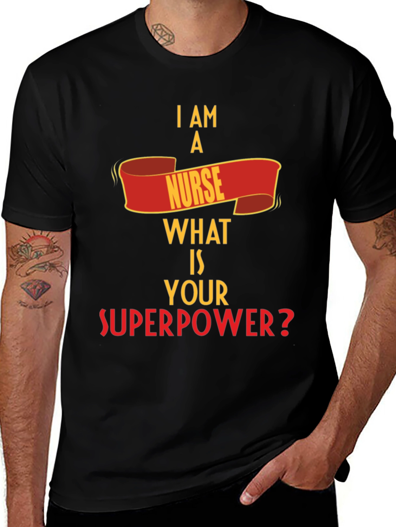 Variant 10 of Nurse Superpower T-Shirt