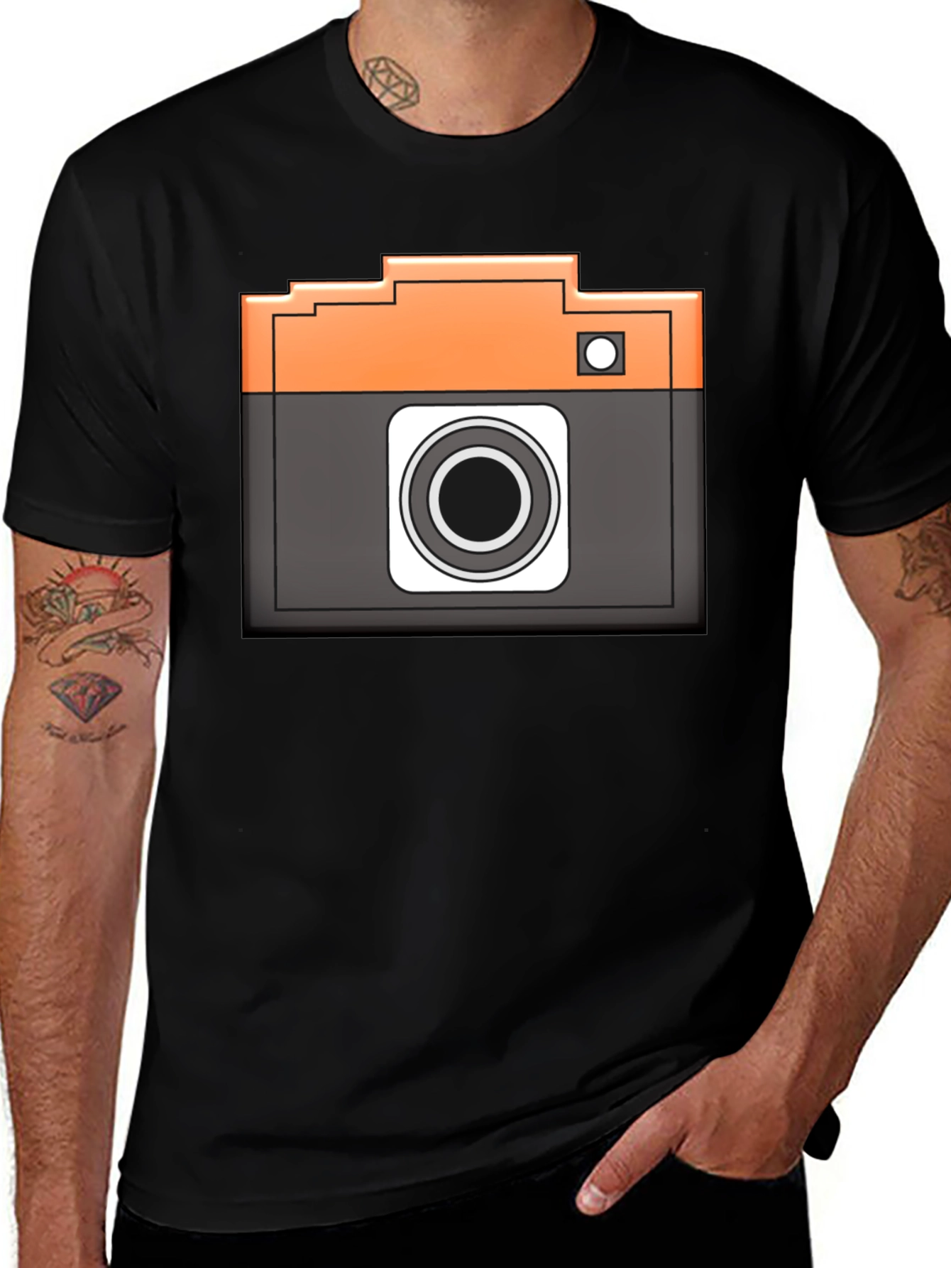 Variant 26 of Retro Camera Graphic Tee - Classic Photography Shirt