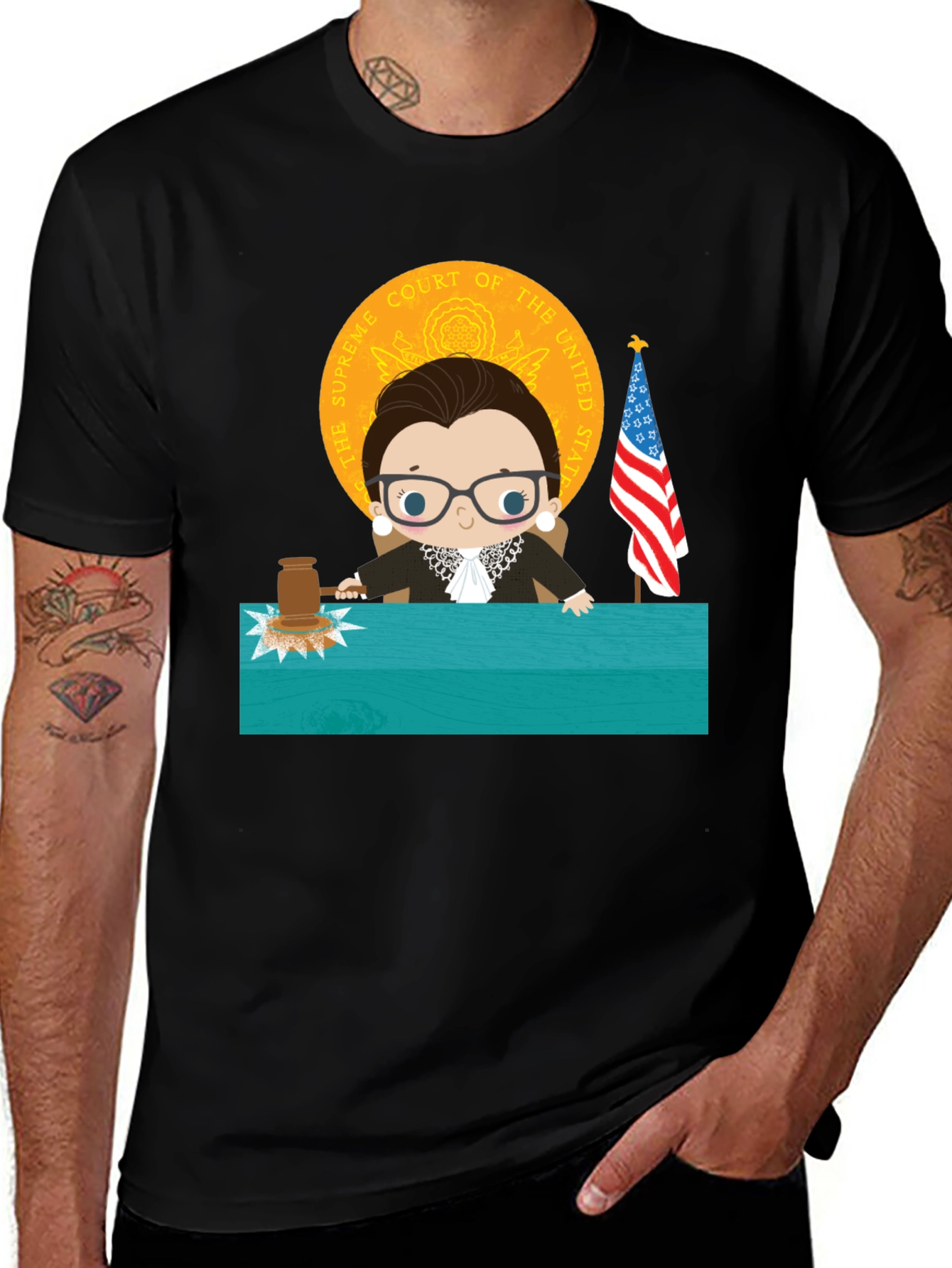 RBG Graphic Tee - Justice League Inspired