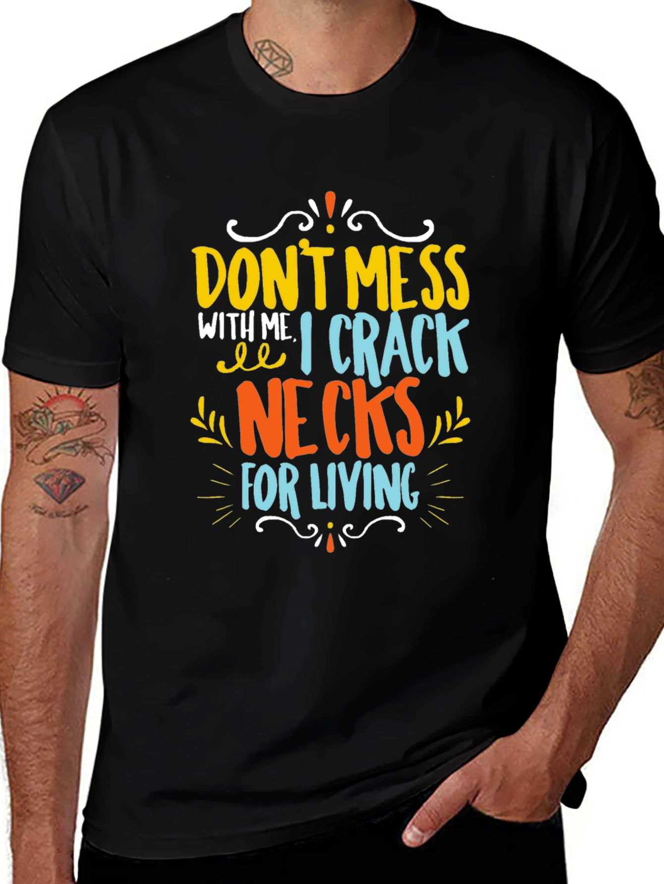 Variant 17 of Don't Mess With Me T-Shirt Graphic Tee Funny Statement