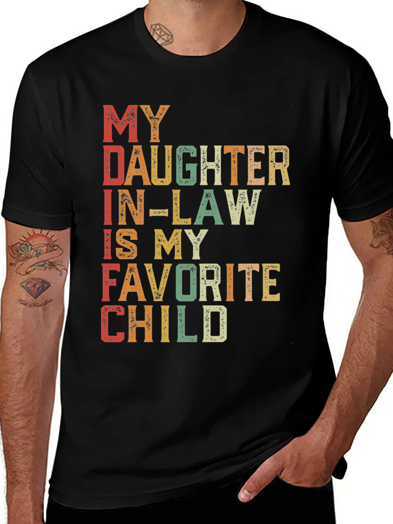 Variant 26 of My Daughter In-Law is My Favorite Child T-Shirt