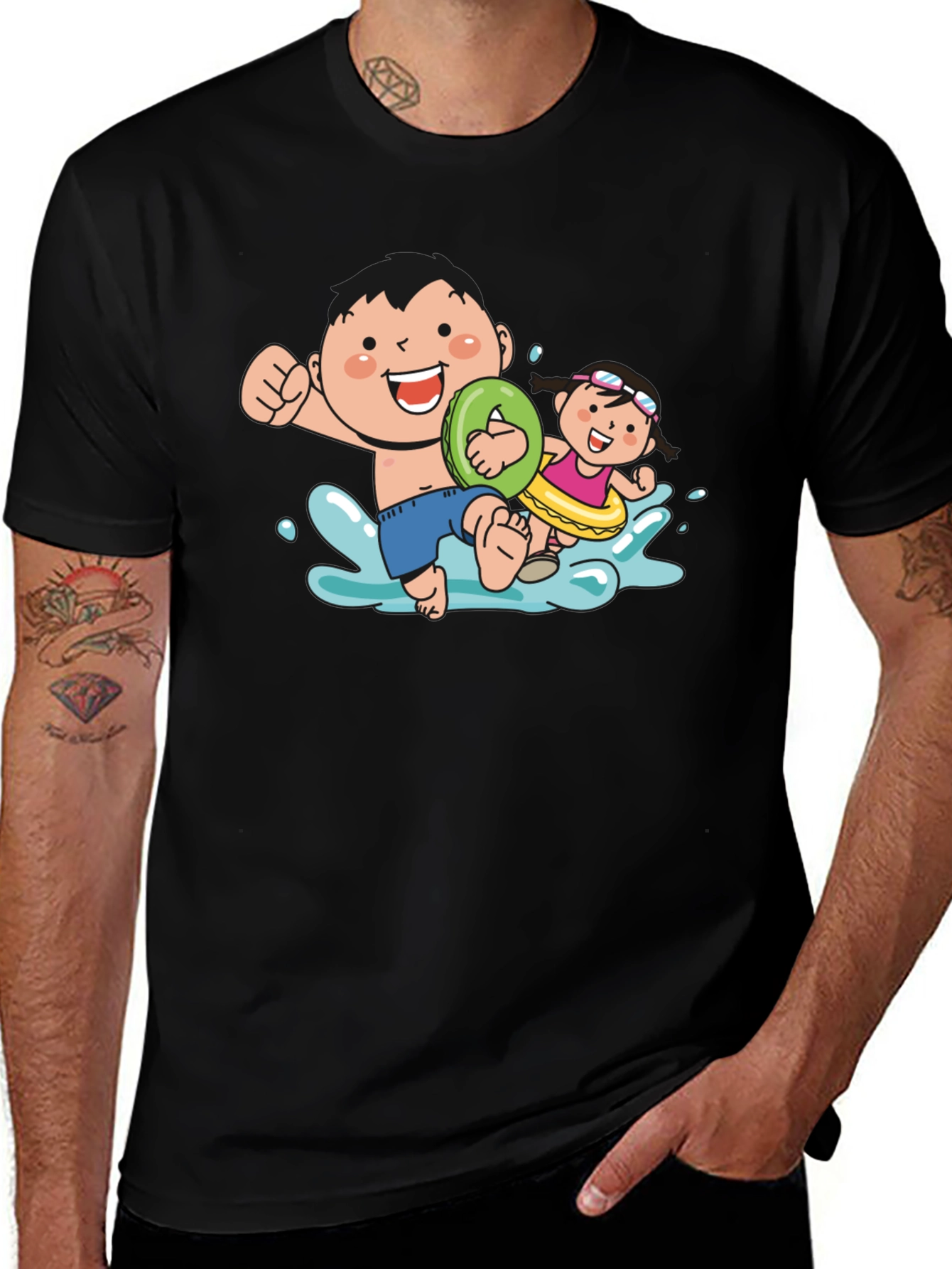 Variant 30 of Fun Cartoon Summer Kids T-Shirt