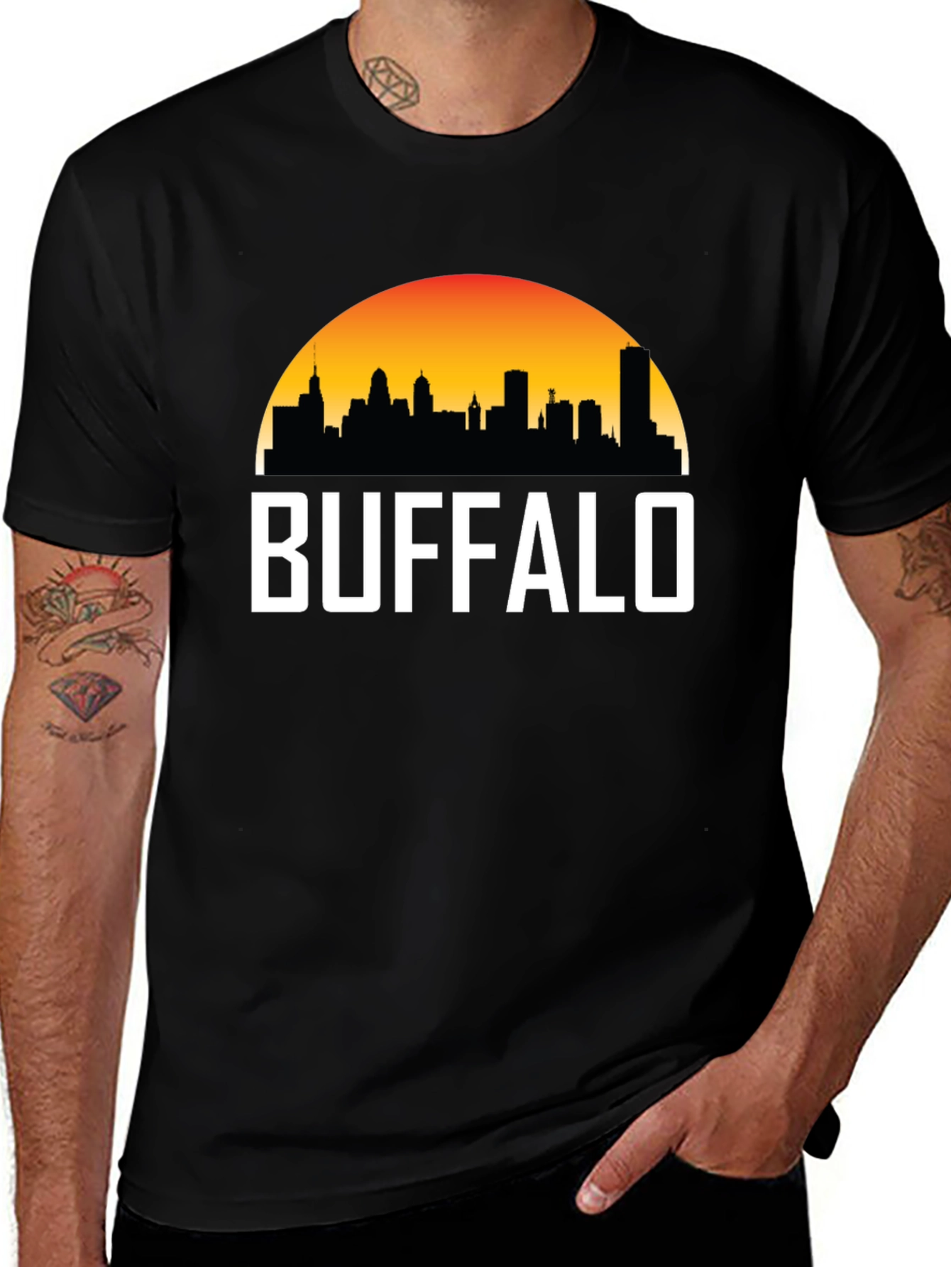 Buffalo Skyline T-Shirt - City Pride Tee