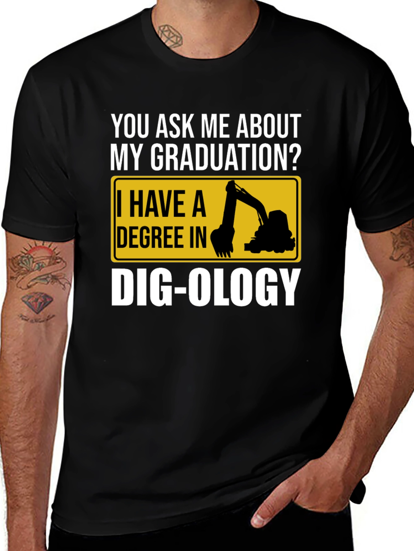 Variant 13 of Dig-ology Degree T-Shirt