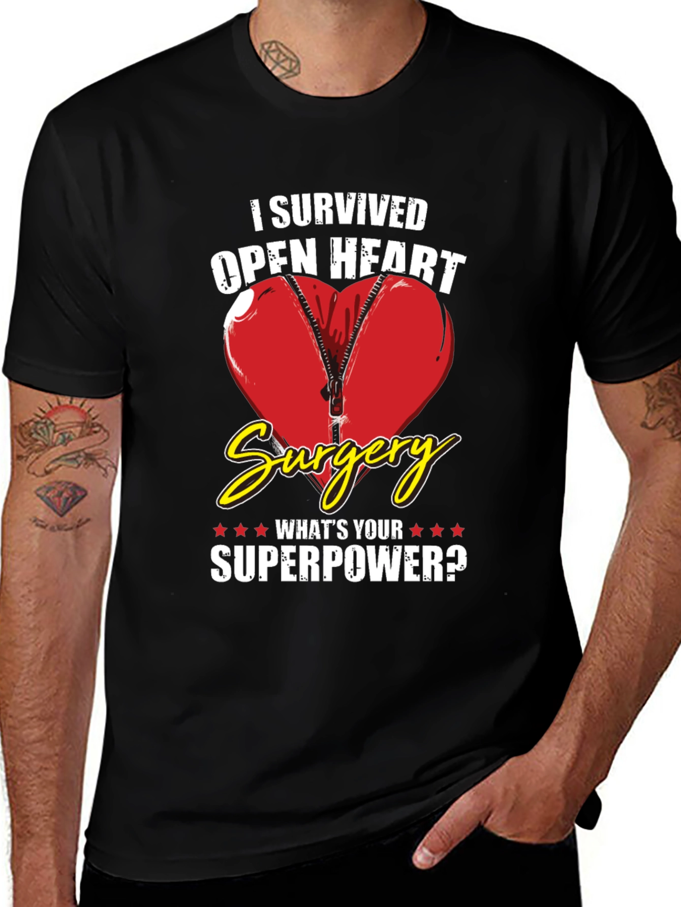 Open Heart Surgery Survivor T-Shirt