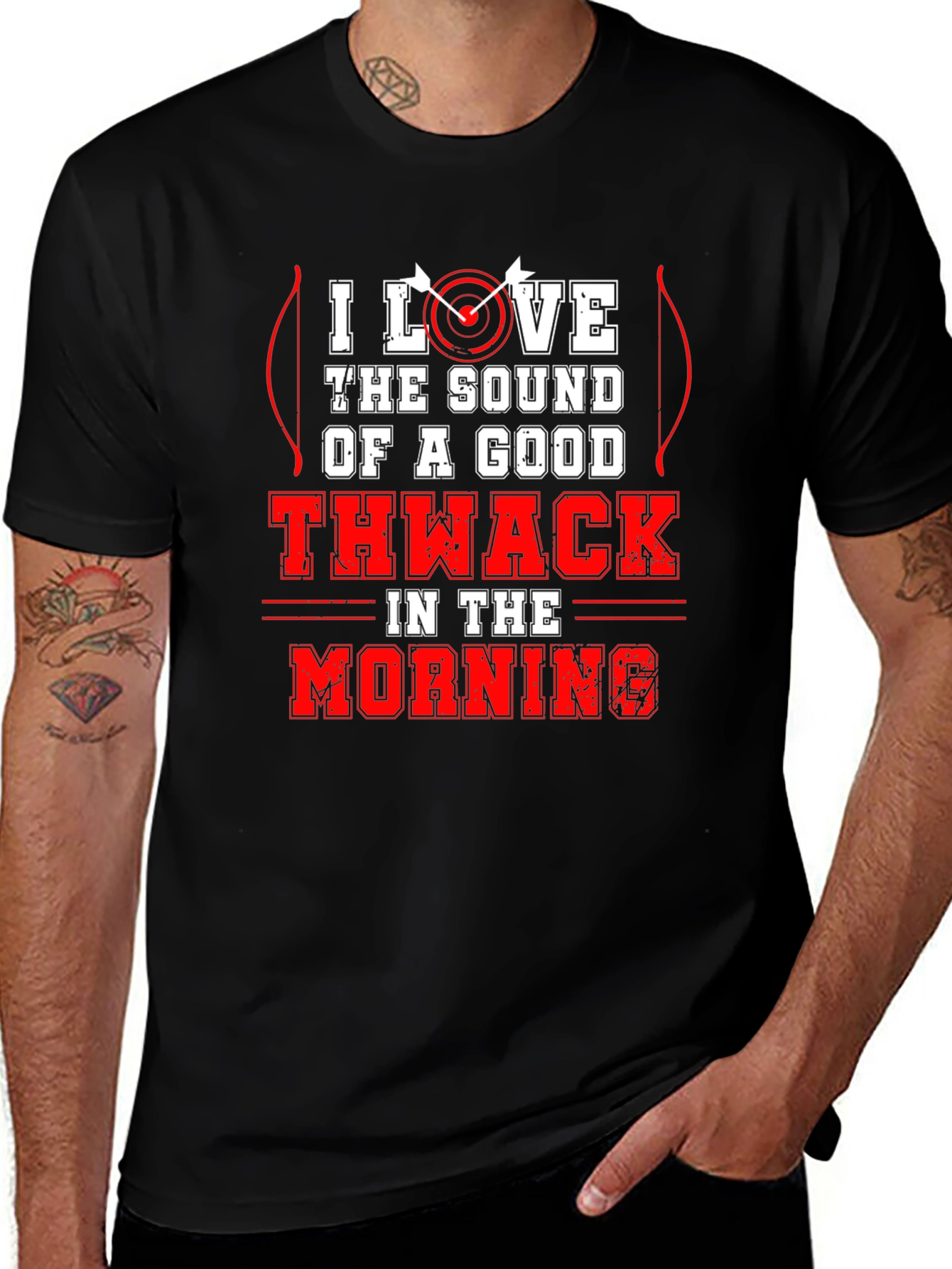 Variant 25 of I Love The Sound of a Good Thwack T-Shirt