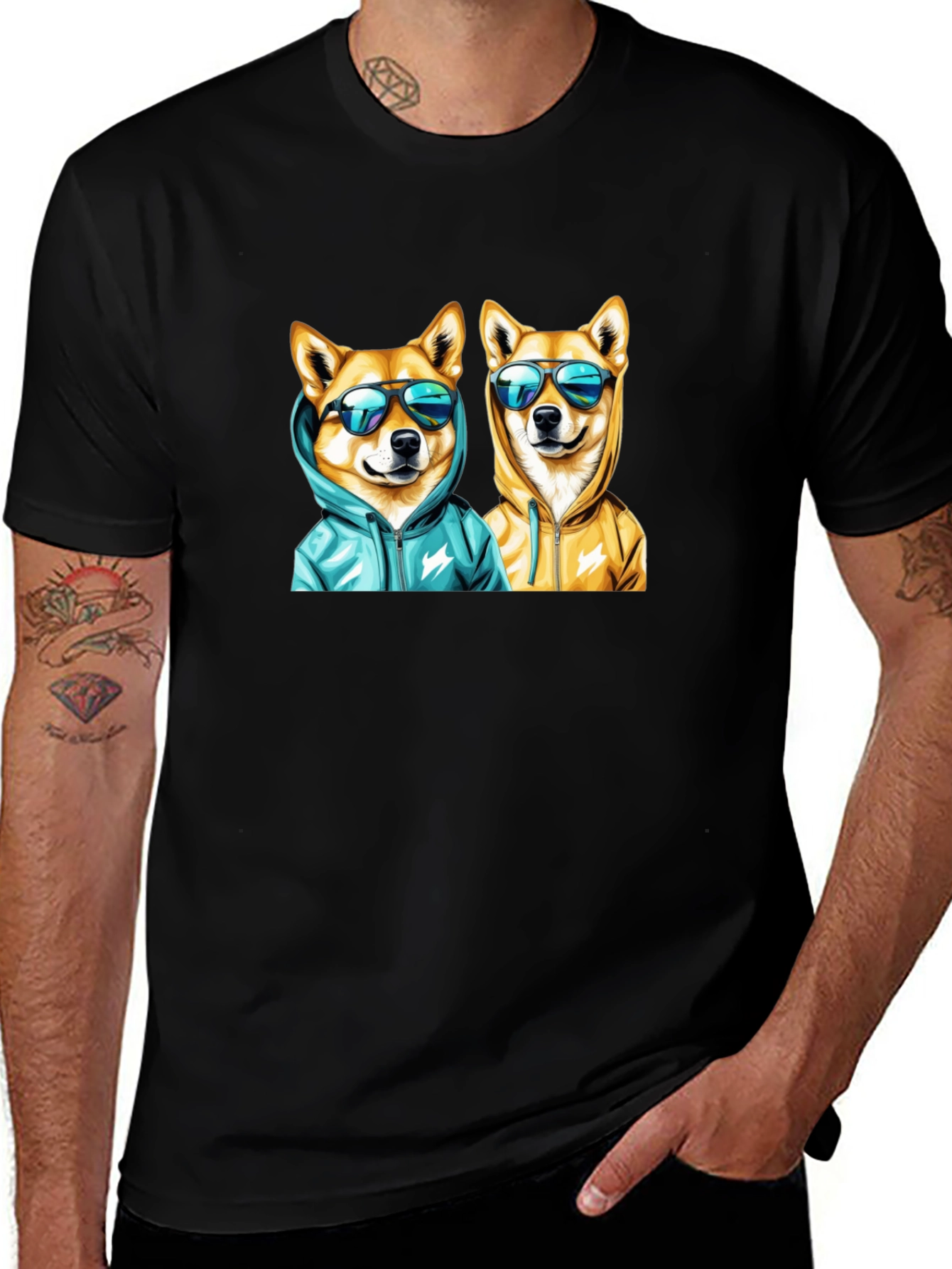 Variant 4 of Cool Shiba Inu T-Shirt
