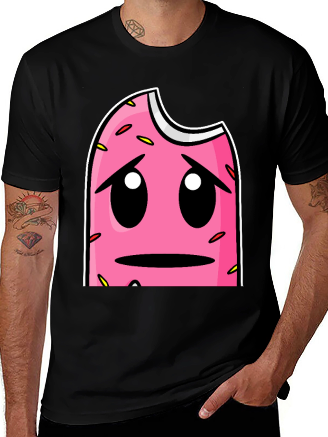 Variant 20 of Sad Donut Graphic T-Shirt