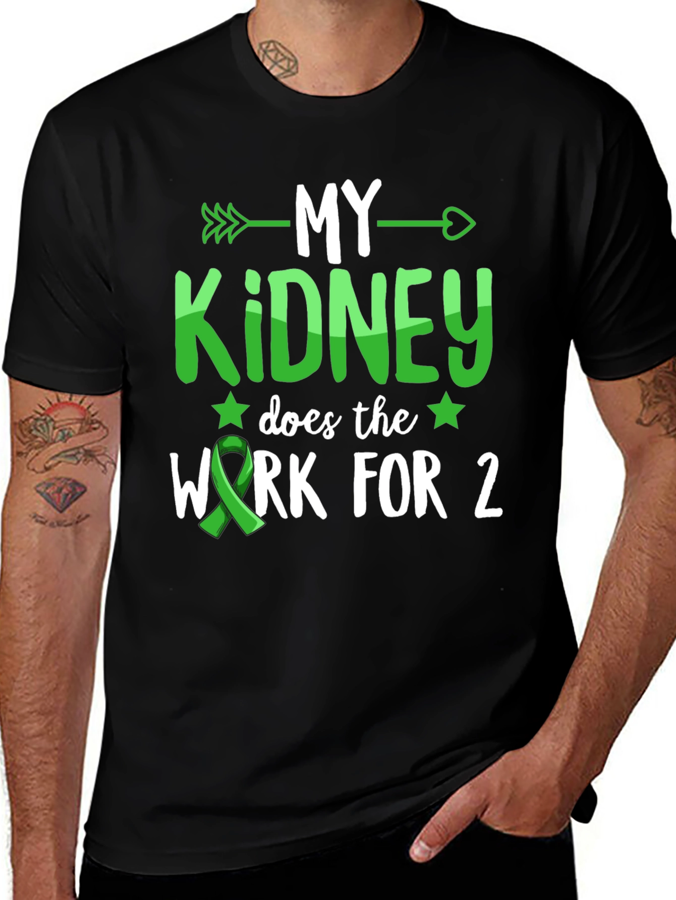 My Kidney Does The Work For 2 T-Shirt