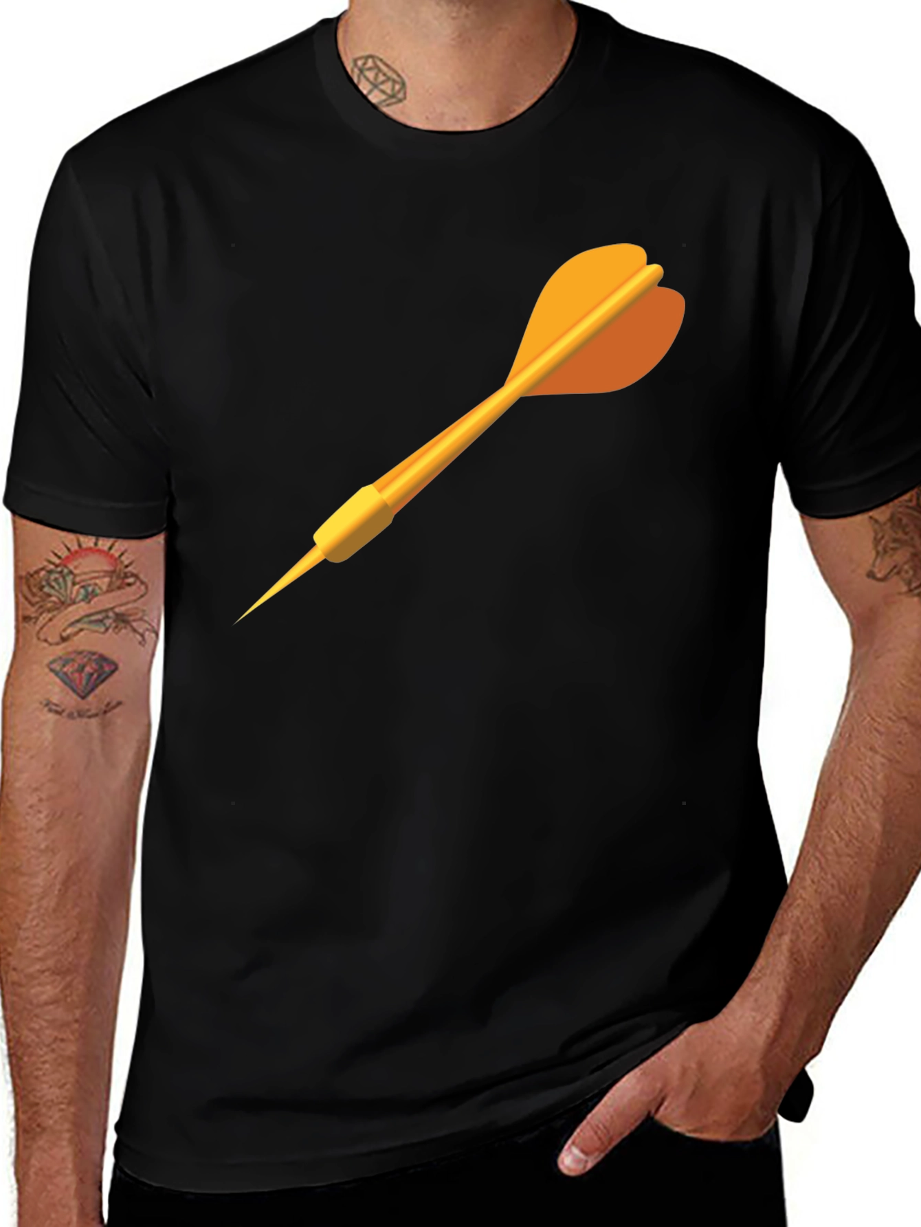 Variant 10 of Dart T-Shirt - Bullseye Design Tee