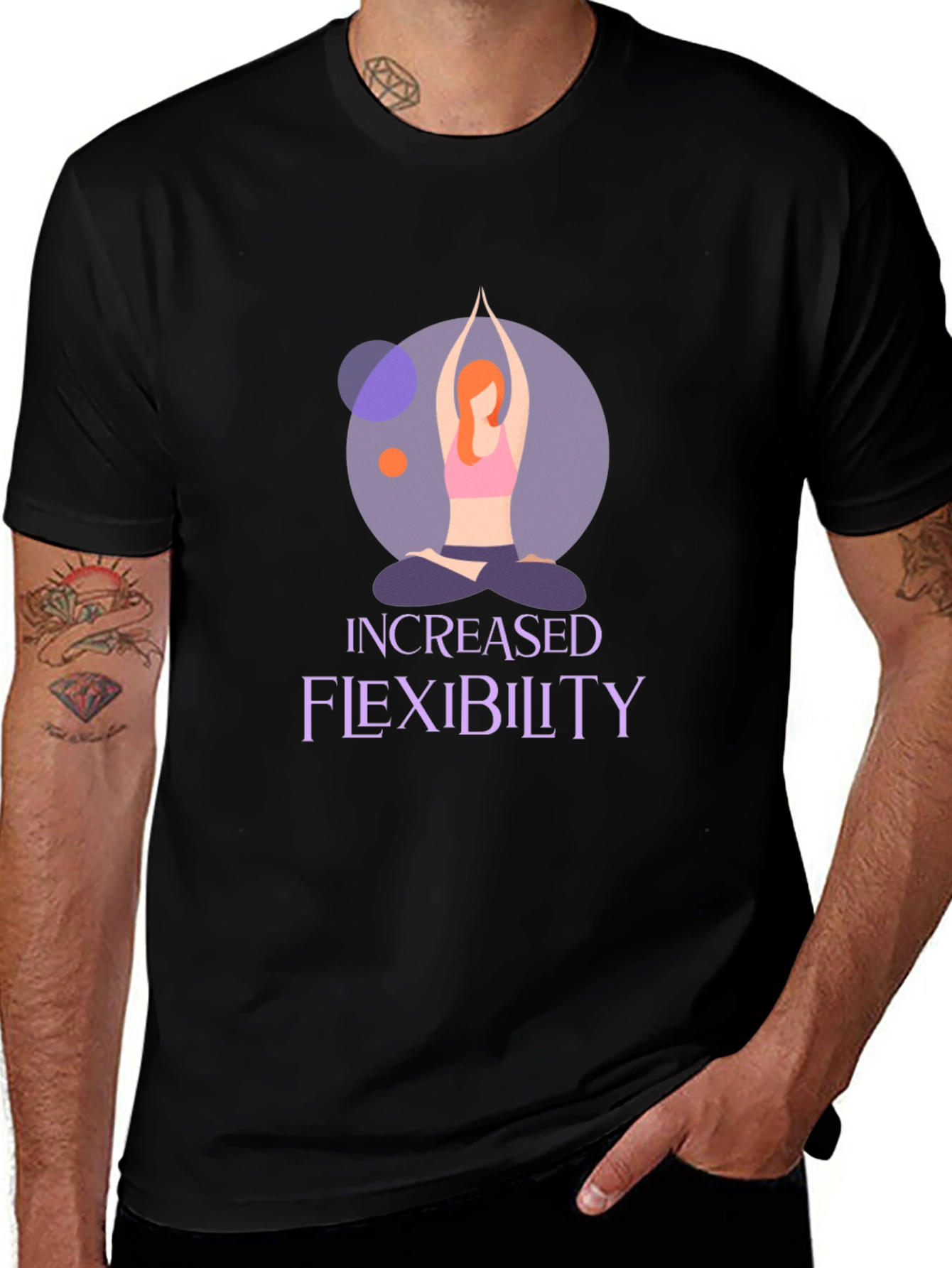 Variant 25 of Increased Flexibility Yoga T-Shirt