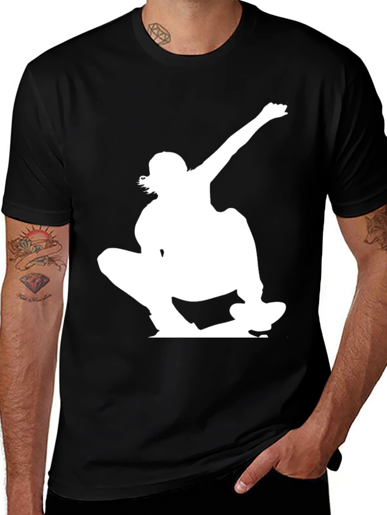 Variant 13 of Skateboarder Graphic T-Shirt