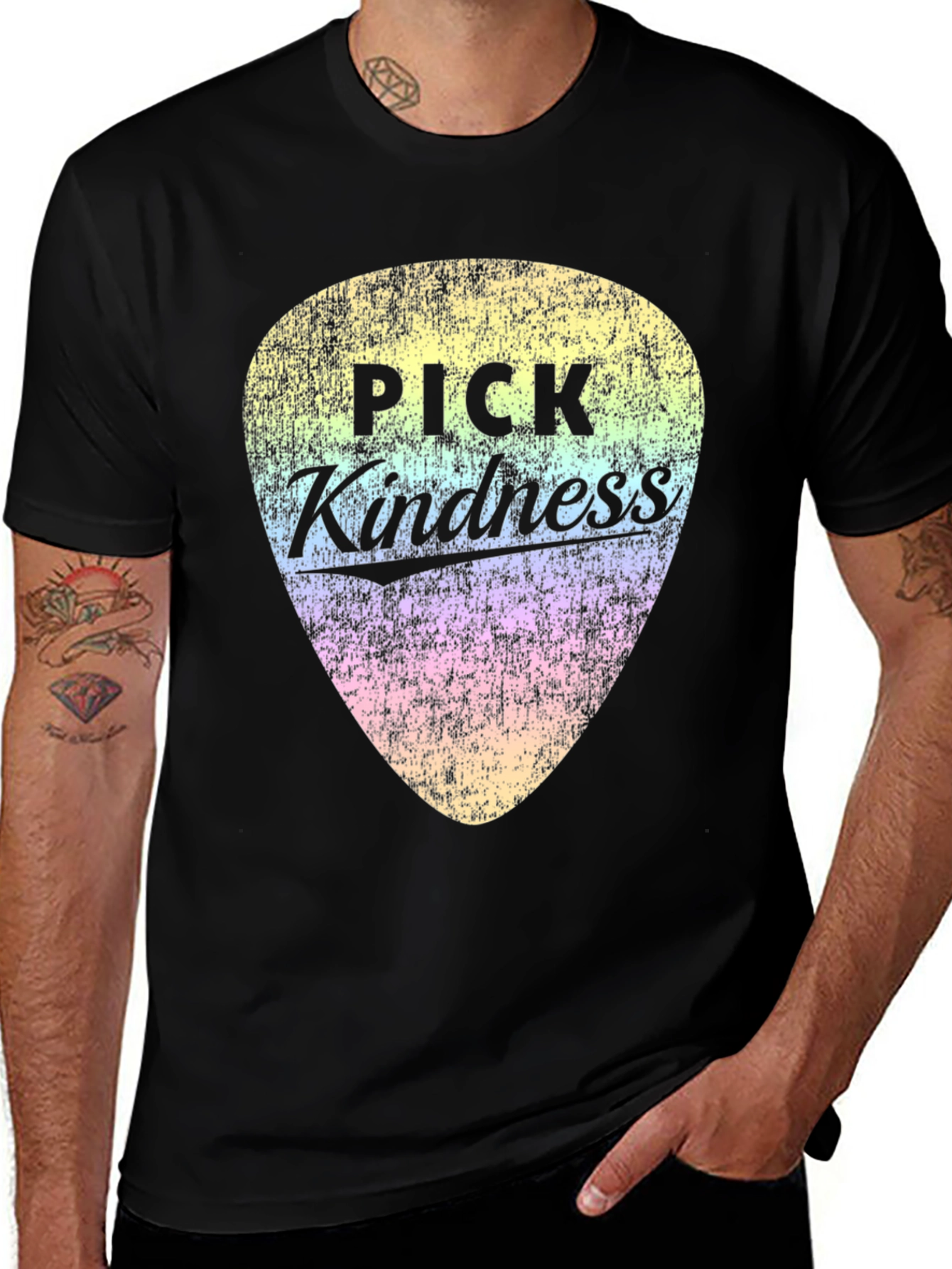 Variant 3 of Pick Kindness T-Shirt - Stylish Graphic Tee