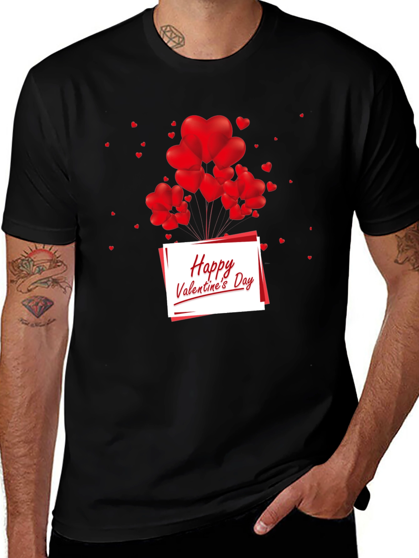 Happy Valentine's Day Heart Balloon T-Shirt