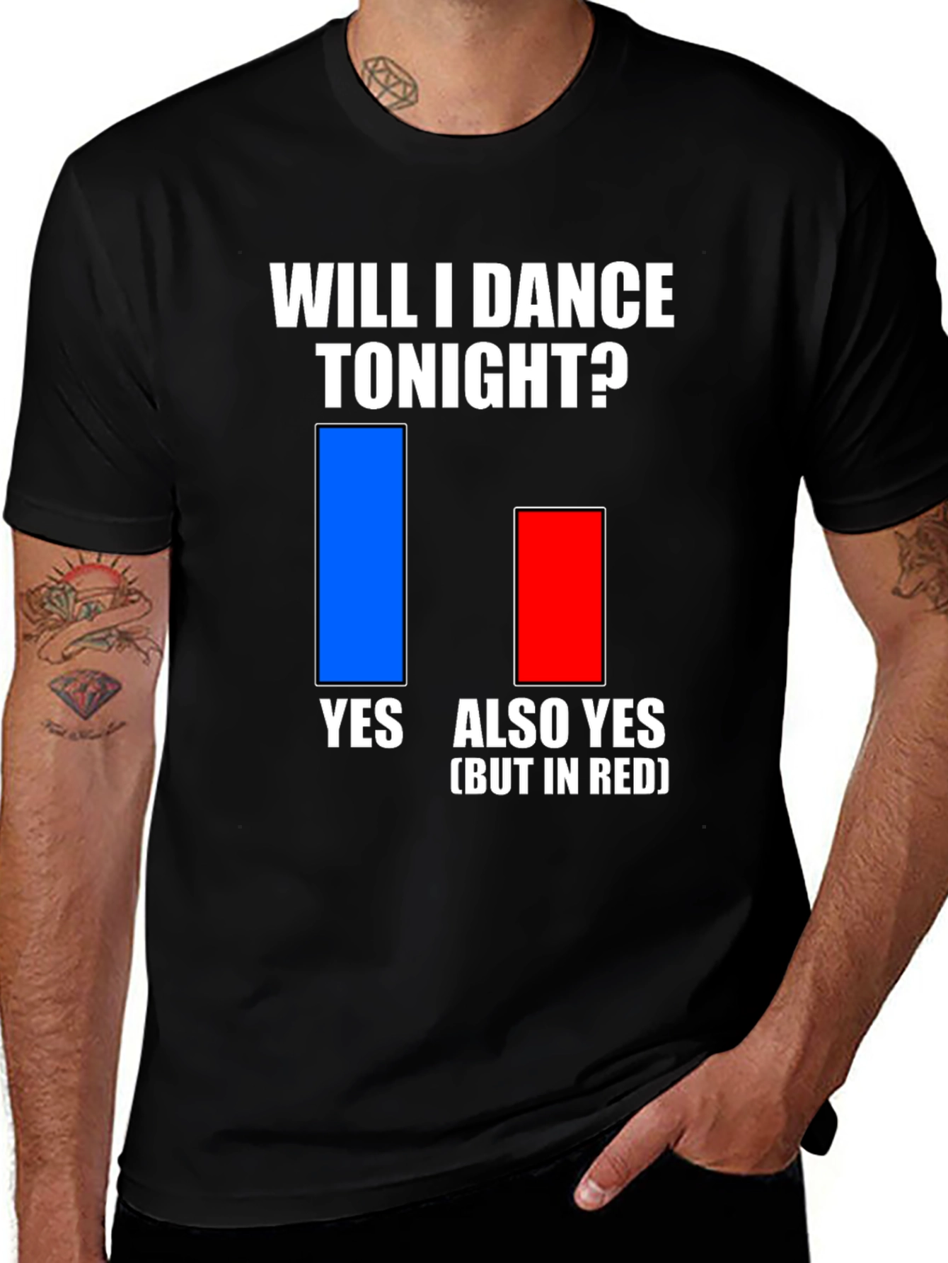 Variant 27 of Will I Dance Tonight? Graphic Tee